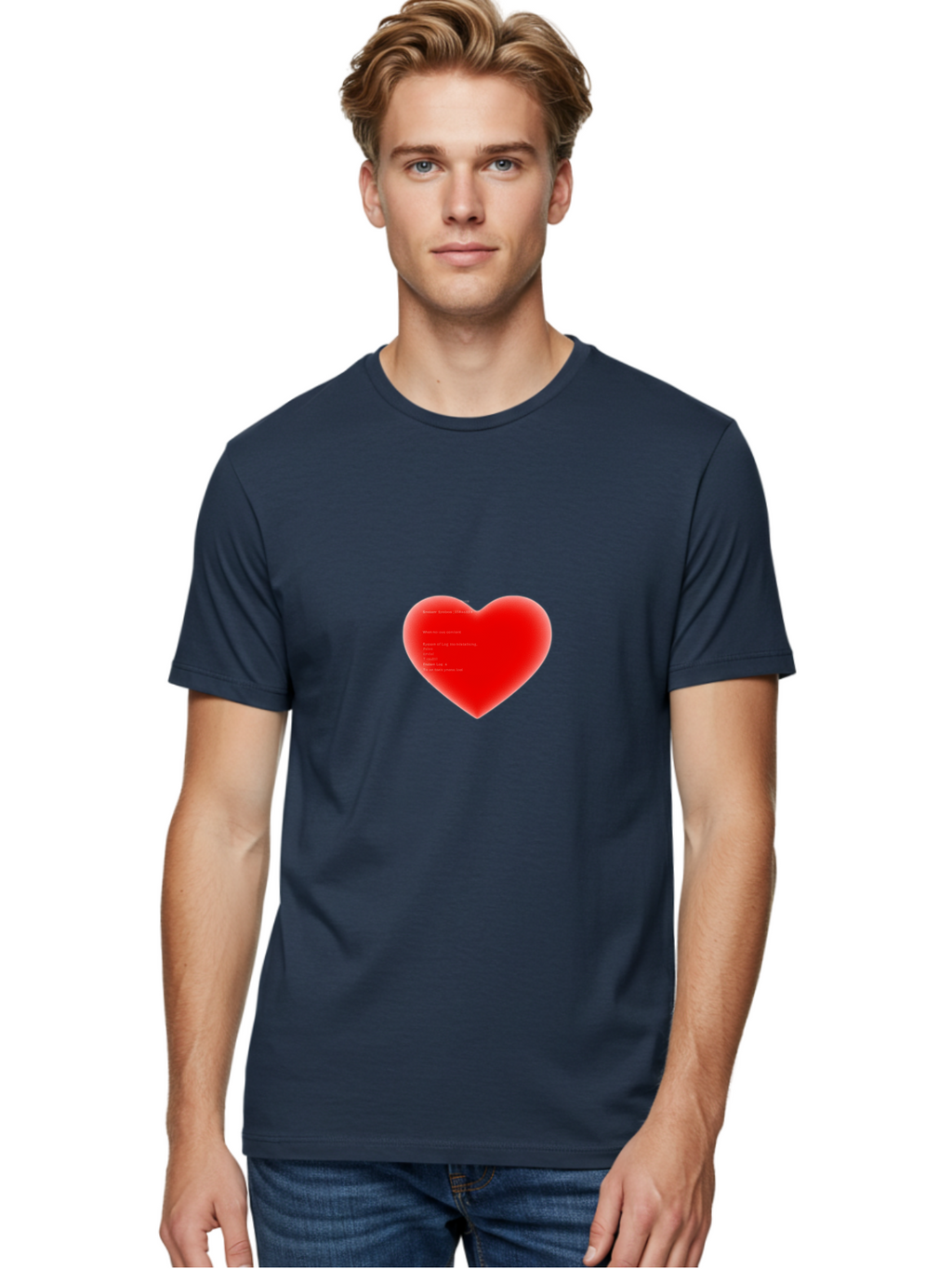 Red-Heart-1 Men'S Graphic Tee, 100% Cotton, Comfortable Casual Summer Wear, Machine Washable, Vintage Camera, Old Camera, Antique Camera, Black Camera, Classic Photography, Photography Equipment, Nostalgic Device, Film Camera, Camera Art Ban302