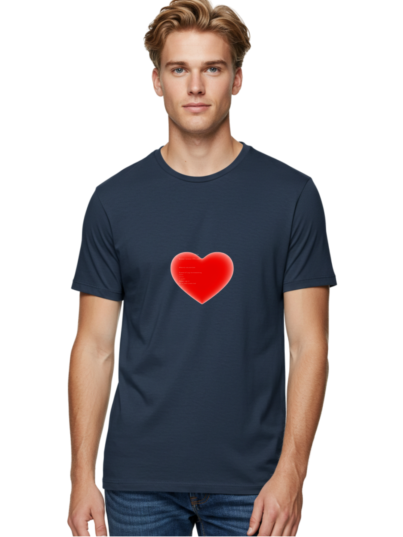Red-Heart-1 Men'S Graphic Tee, 100% Cotton, Comfortable Casual Summer Wear, Machine Washable, Vintage Camera, Old Camera, Antique Camera, Black Camera, Classic Photography, Photography Equipment, Nostalgic Device, Film Camera, Camera Art Ban302