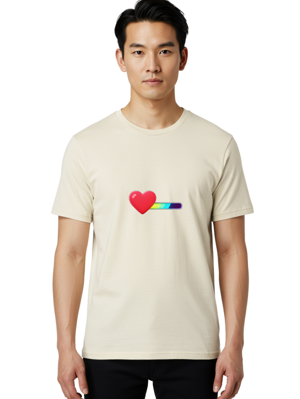Red-Heart Men'S Graphic Tee, 100% Cotton, Comfortable Casual Summer Wear, Machine Washable, Vintage Camera, Old Camera, Antique Camera, Black Camera, Classic Photography, Photography Equipment, Nostalgic Device, Film Camera, Camera Art Ban303