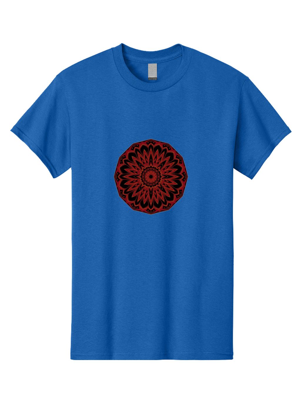 Red-Mandala Men'S Graphic Tee, 100% Cotton, Comfortable Casual Summer Wear, Machine Washable, Vintage Camera, Old Camera, Antique Camera, Black Camera, Classic Photography, Photography Equipment, Nostalgic Device, Film Camera, Camera Art Ban305