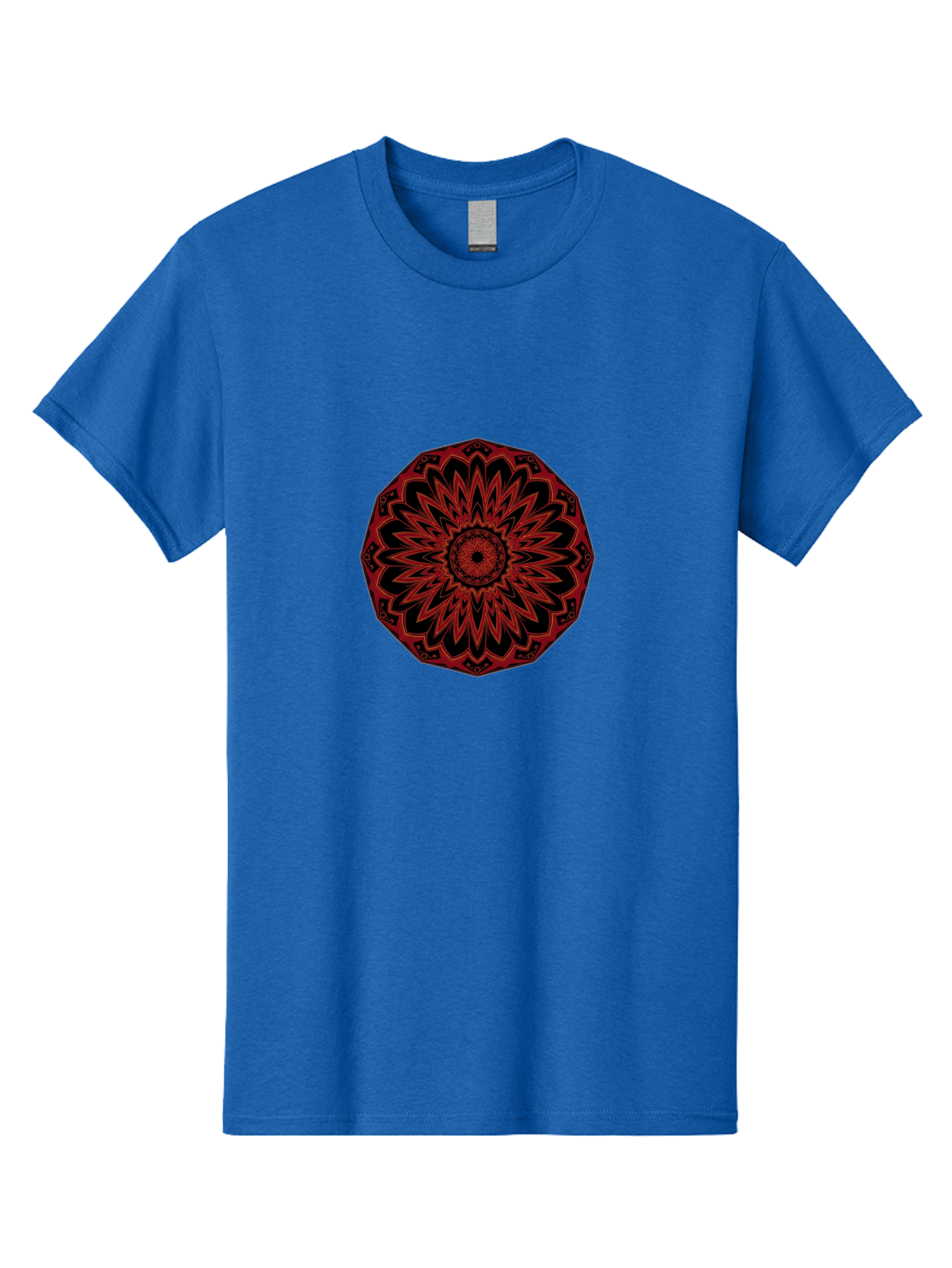 Red-Mandala Men'S Graphic Tee, 100% Cotton, Comfortable Casual Summer Wear, Machine Washable, Vintage Camera, Old Camera, Antique Camera, Black Camera, Classic Photography, Photography Equipment, Nostalgic Device, Film Camera, Camera Art Ban305