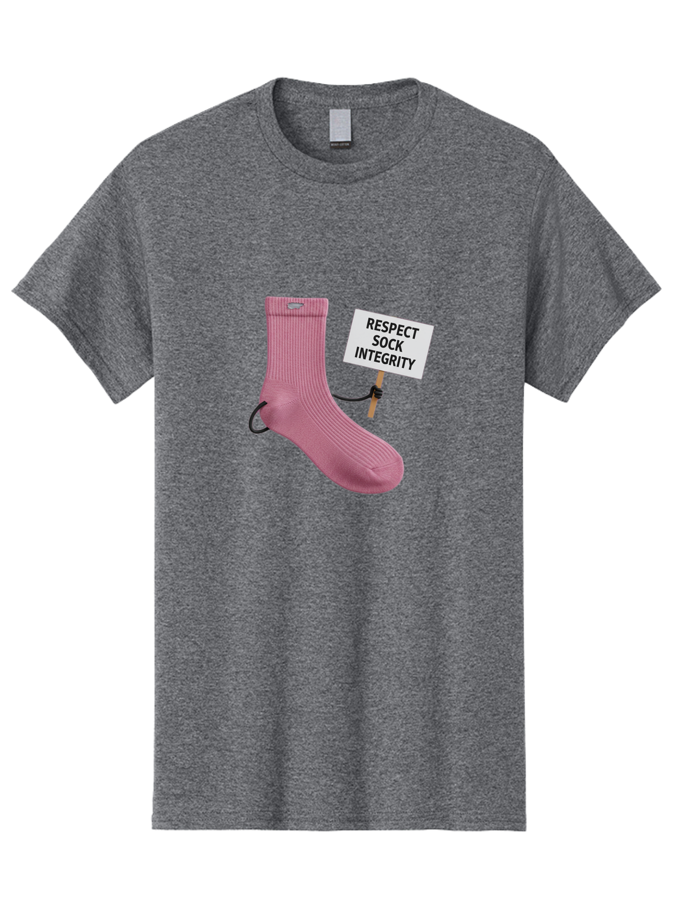 Respect-Sock-Integrity Men'S Graphic Tee, 100% Cotton, Comfortable Casual Summer Wear, Machine Washable, Vintage Camera, Old Camera, Antique Camera, Black Camera, Classic Photography, Photography Equipment, Nostalgic Device, Film Camera, Ban314