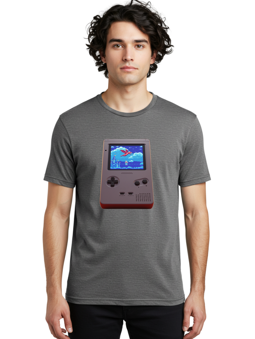Retro-Game-Console Men'S Graphic Tee, 100% Cotton, Comfortable Casual Summer Wear, Machine Washable, Vintage Camera, Old Camera, Antique Camera, Black Camera, Classic Photography, Photography Equipment, Nostalgic Device, Film Camera, Ban316