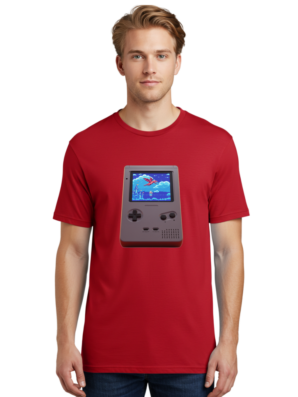 Retro-Game-Console Men'S Graphic Tee, 100% Cotton, Comfortable Casual Summer Wear, Machine Washable, Vintage Camera, Old Camera, Antique Camera, Black Camera, Classic Photography, Photography Equipment, Nostalgic Device, Film Camera, Ban316