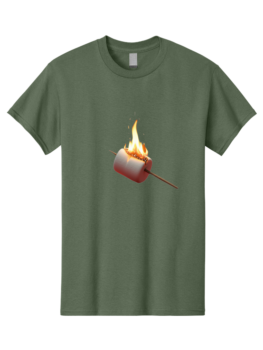 Roasting-Marshmallow-1 Men'S Graphic Tee, 100% Cotton, Comfortable Casual Summer Wear, Machine Washable, Vintage Camera, Old Camera, Antique Camera, Black Camera, Classic Photography, Photography Equipment, Nostalgic Device, Film Camera, Ban320