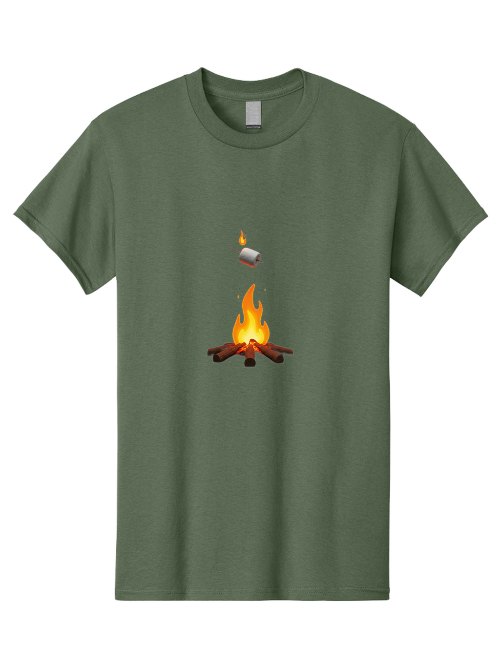 Roasting-Marshmallow-2 Men'S Graphic Tee, 100% Cotton, Comfortable Casual Summer Wear, Machine Washable, Vintage Camera, Old Camera, Antique Camera, Black Camera, Classic Photography, Photography Equipment, Nostalgic Device, Film Camera, Ban321