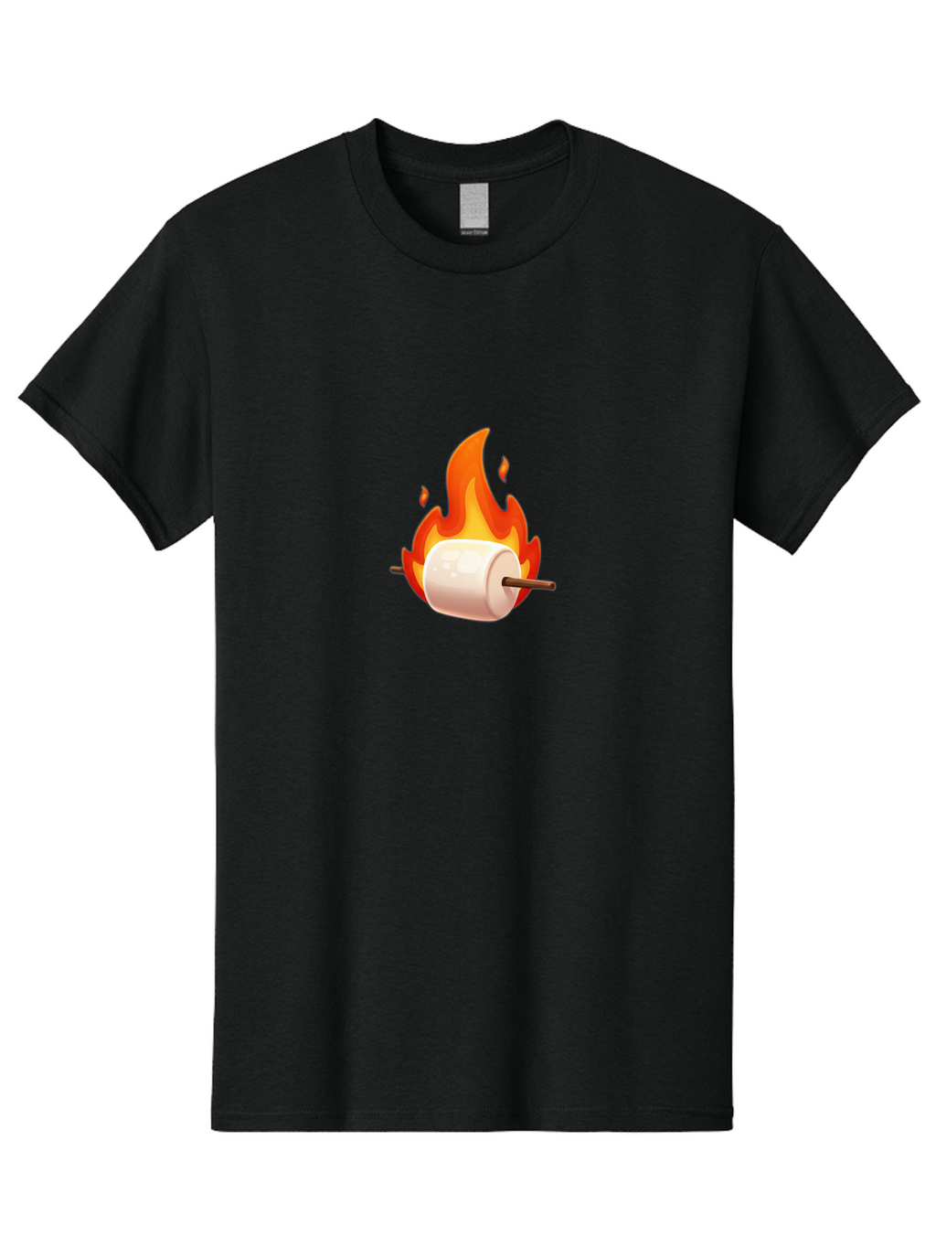 Roasting-Marshmallow Men'S Graphic Tee, 100% Cotton, Comfortable Casual Summer Wear, Machine Washable, Vintage Camera, Old Camera, Antique Camera, Black Camera, Classic Photography, Photography Equipment, Nostalgic Device, Film Camera, Ban322