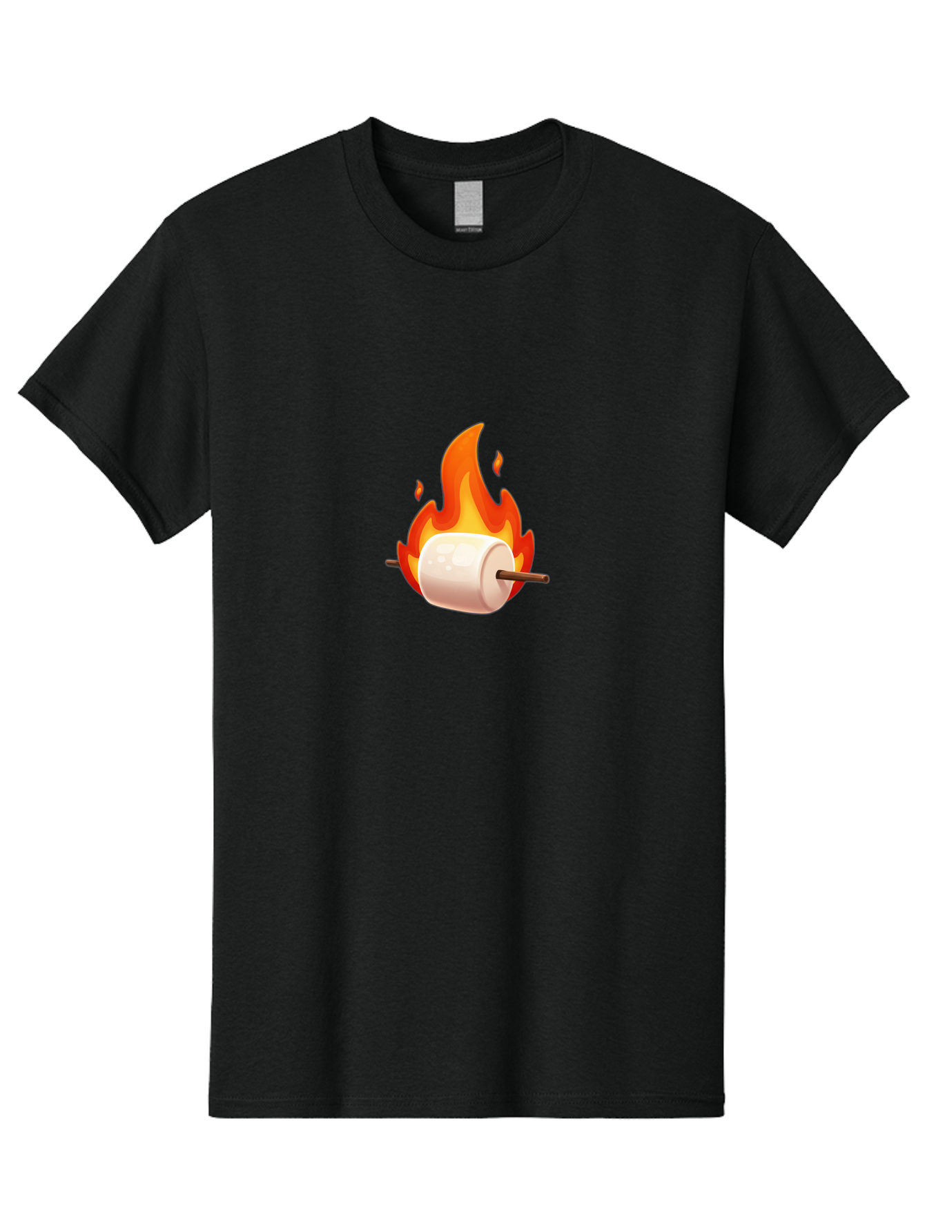 Roasting-Marshmallow Men'S Graphic Tee, 100% Cotton, Comfortable Casual Summer Wear, Machine Washable, Vintage Camera, Old Camera, Antique Camera, Black Camera, Classic Photography, Photography Equipment, Nostalgic Device, Film Camera, Ban322