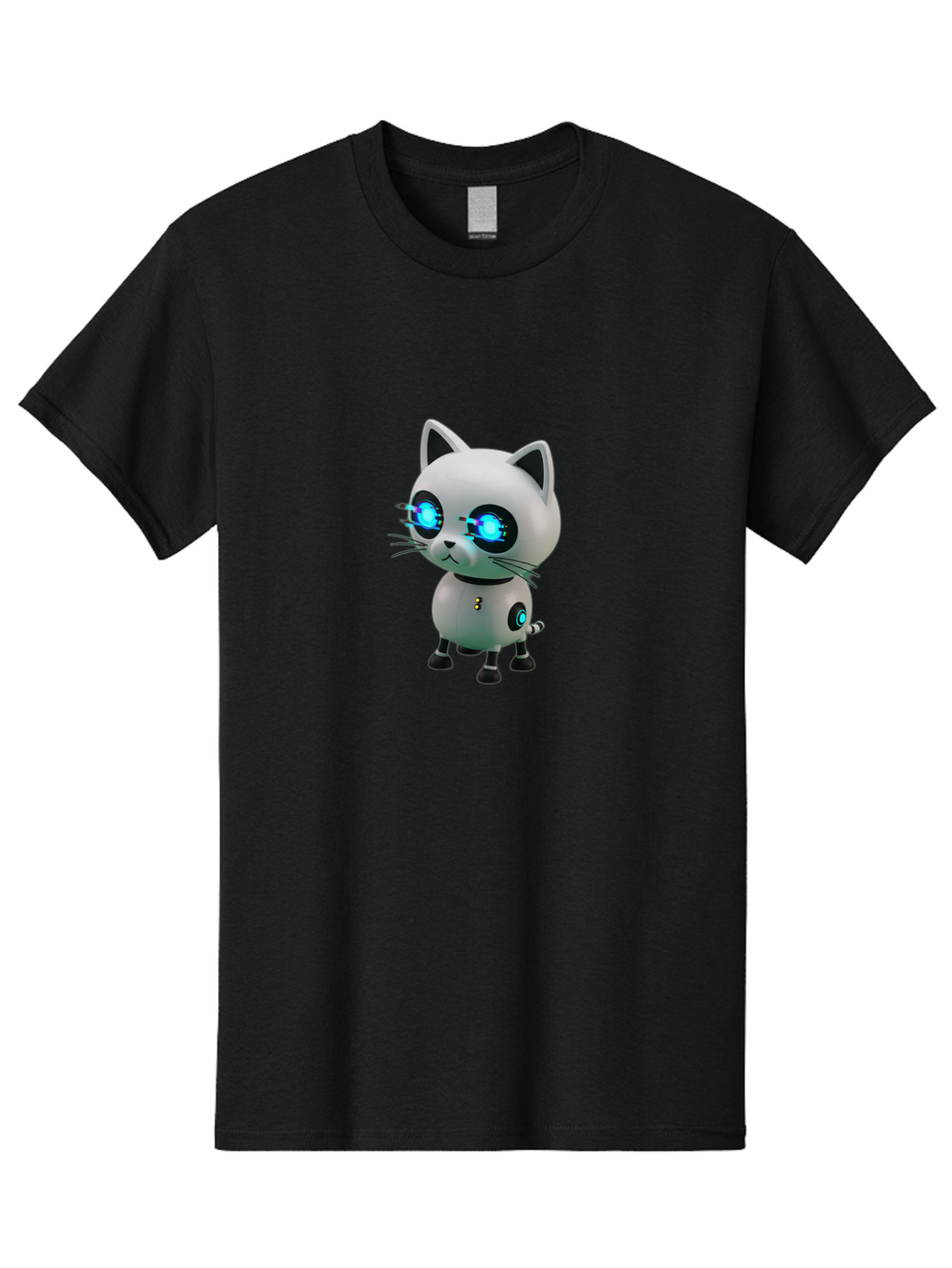Robot-Cat Men'S Graphic Tee, 100% Cotton, Comfortable Casual Summer Wear, Machine Washable, Vintage Camera, Old Camera, Antique Camera, Black Camera, Classic Photography, Photography Equipment, Nostalgic Device, Film Camera, Camera Art Ban331