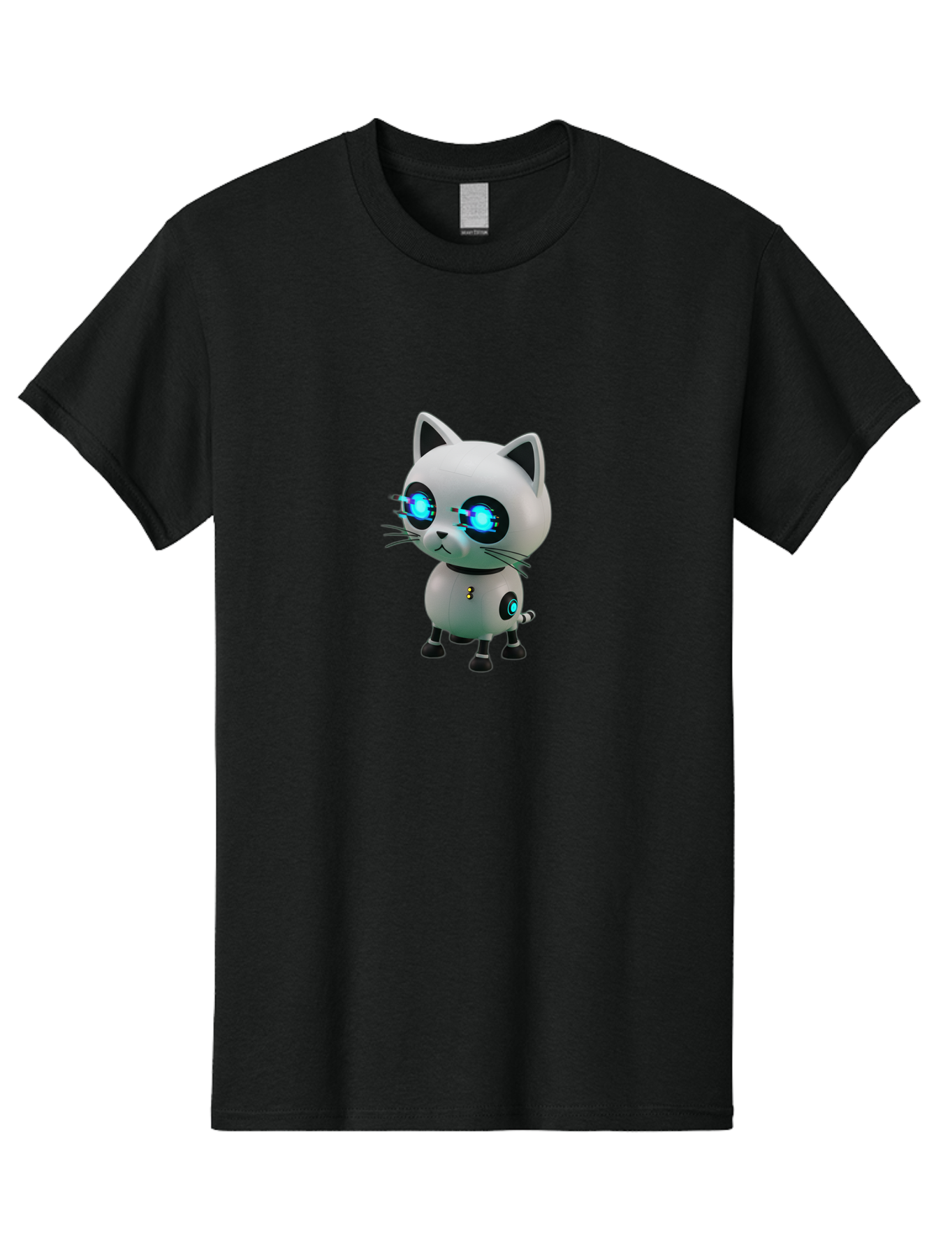 Robot-Cat Men'S Graphic Tee, 100% Cotton, Comfortable Casual Summer Wear, Machine Washable, Vintage Camera, Old Camera, Antique Camera, Black Camera, Classic Photography, Photography Equipment, Nostalgic Device, Film Camera, Camera Art Ban331