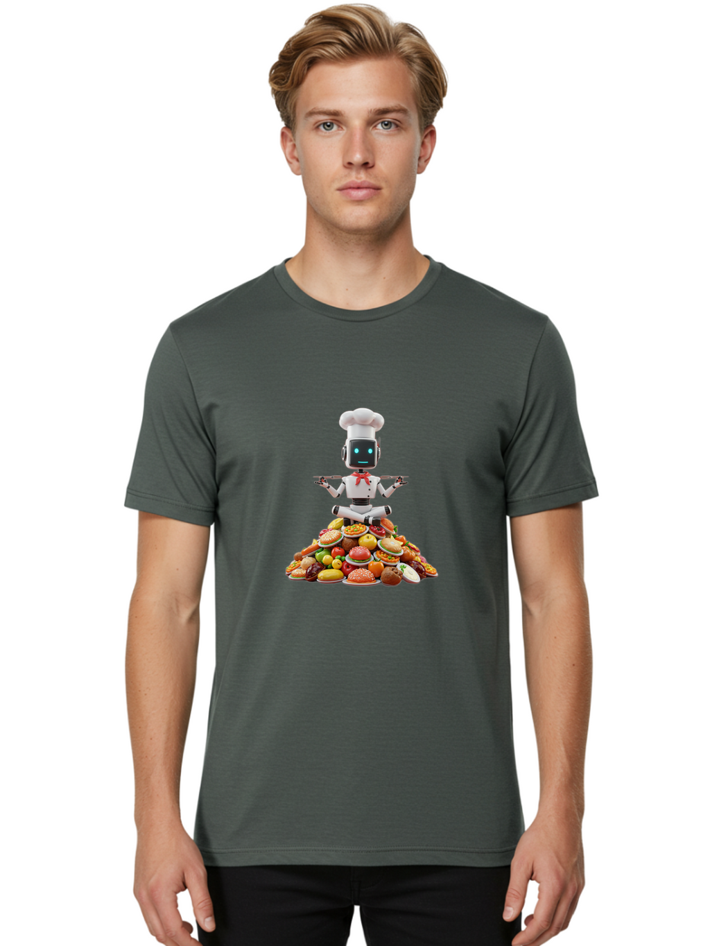 Robot-Chef Men'S Graphic Tee, 100% Cotton, Comfortable Casual Summer Wear, Machine Washable, Vintage Camera, Old Camera, Antique Camera, Black Camera, Classic Photography, Photography Equipment, Nostalgic Device, Film Camera, Camera Art Ban333