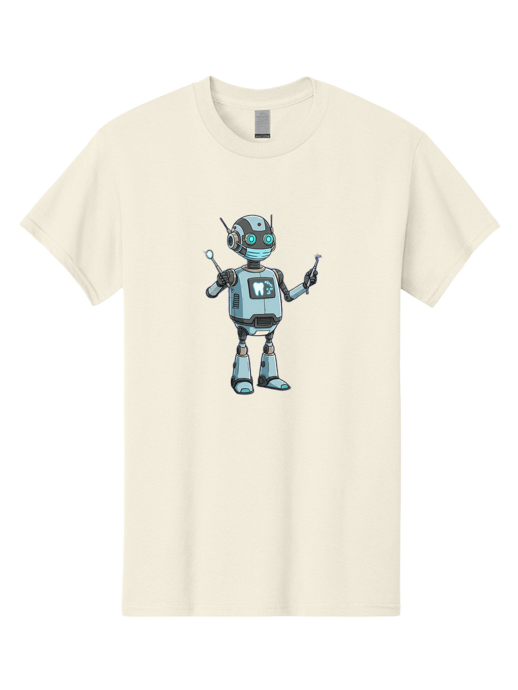 Robot-Dentist-1 Men'S Graphic Tee, 100% Cotton, Comfortable Casual Summer Wear, Machine Washable, Vintage Camera, Old Camera, Antique Camera, Black Camera, Classic Photography, Photography Equipment, Nostalgic Device, Film Camera, Camera Art Ban334