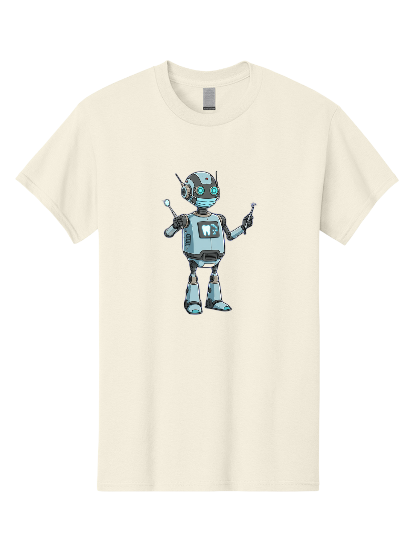 Robot-Dentist-1 Men'S Graphic Tee, 100% Cotton, Comfortable Casual Summer Wear, Machine Washable, Vintage Camera, Old Camera, Antique Camera, Black Camera, Classic Photography, Photography Equipment, Nostalgic Device, Film Camera, Camera Art Ban334