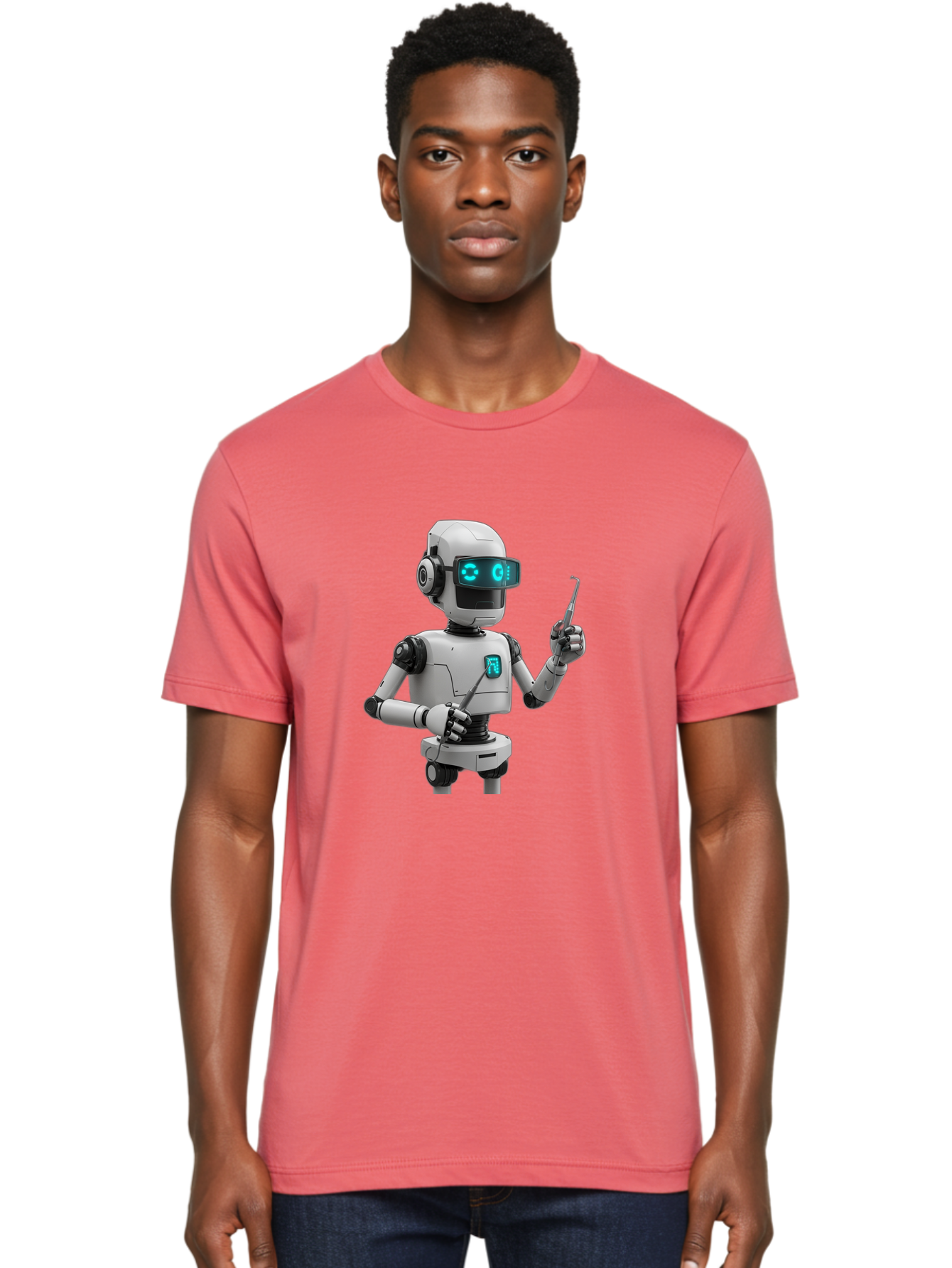 Robot-Dentist Men'S Graphic Tee, 100% Cotton, Comfortable Casual Summer Wear, Machine Washable, Vintage Camera, Old Camera, Antique Camera, Black Camera, Classic Photography, Photography Equipment, Nostalgic Device, Film Camera, Camera Art Ban335
