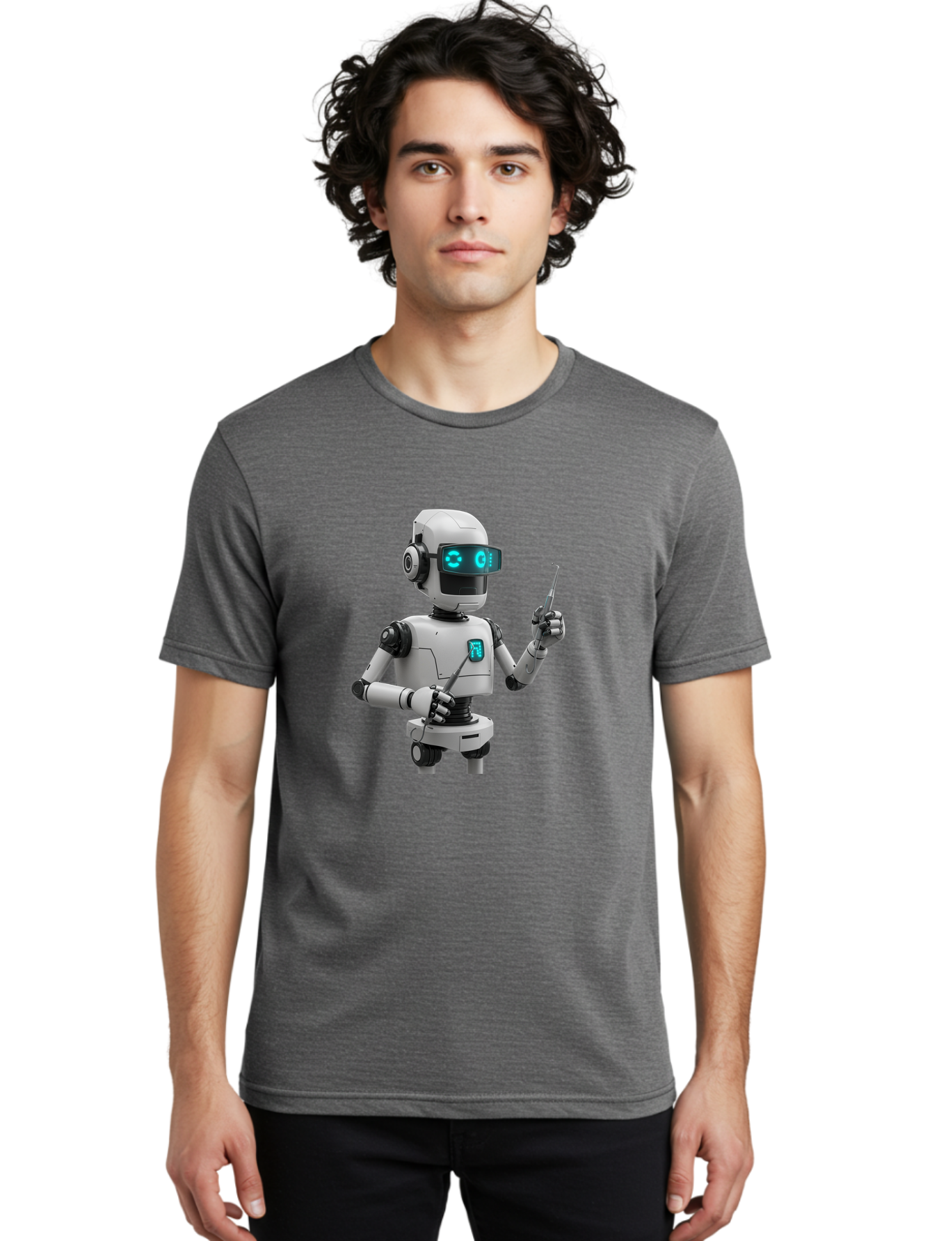 Robot-Dentist Men'S Graphic Tee, 100% Cotton, Comfortable Casual Summer Wear, Machine Washable, Vintage Camera, Old Camera, Antique Camera, Black Camera, Classic Photography, Photography Equipment, Nostalgic Device, Film Camera, Camera Art Ban335