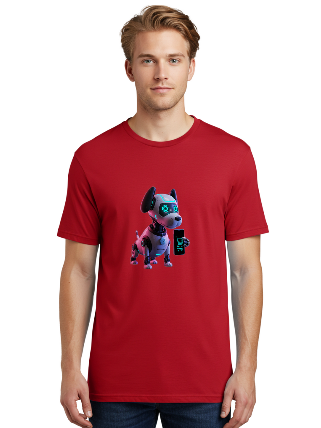 Robot-Dog-Shopping Men'S Graphic Tee, 100% Cotton, Comfortable Casual Summer Wear, Machine Washable, Vintage Camera, Old Camera, Antique Camera, Black Camera, Classic Photography, Photography Equipment, Nostalgic Device, Film Camera, Ban338