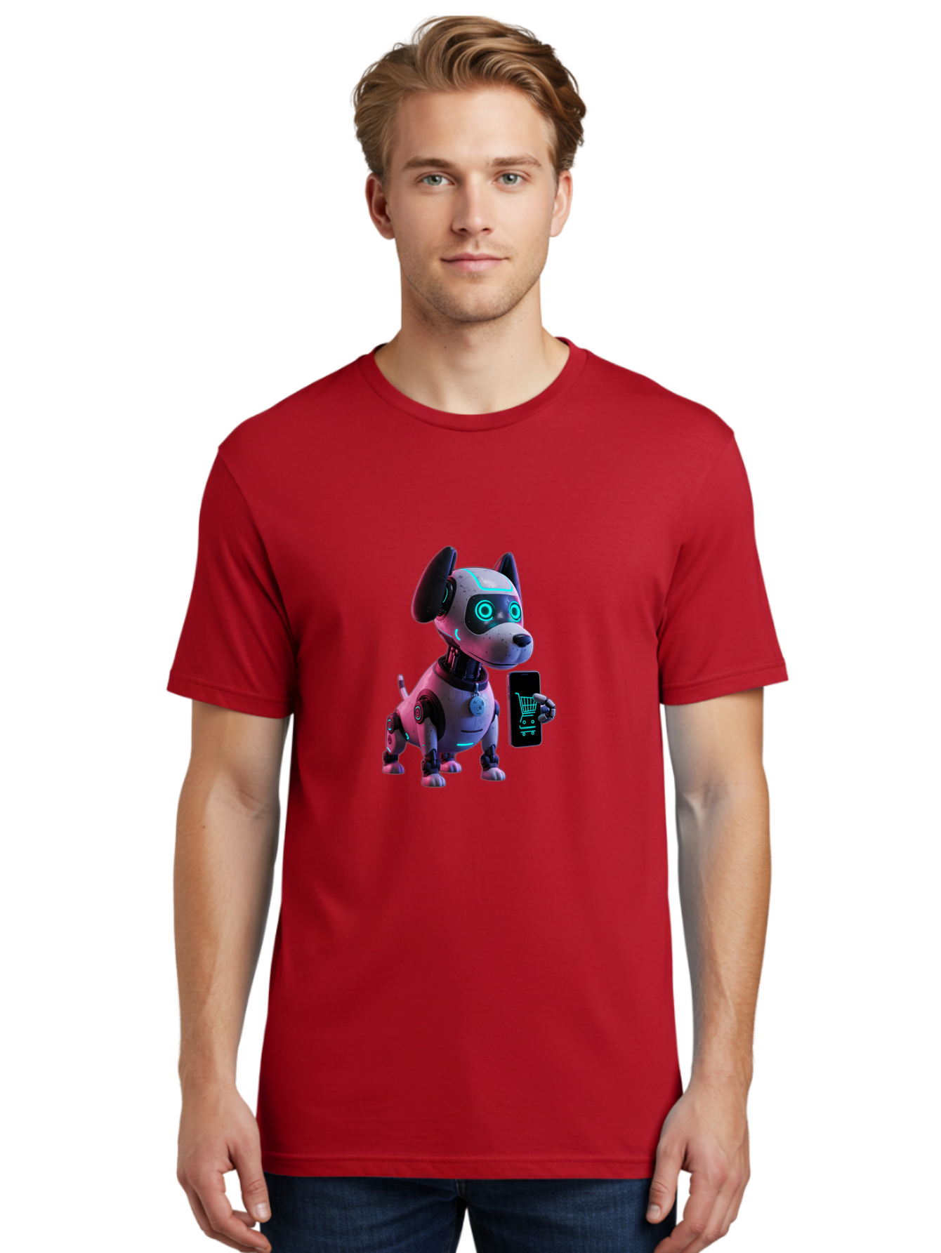 Robot-Dog-Shopping Men'S Graphic Tee, 100% Cotton, Comfortable Casual Summer Wear, Machine Washable, Vintage Camera, Old Camera, Antique Camera, Black Camera, Classic Photography, Photography Equipment, Nostalgic Device, Film Camera, Ban338