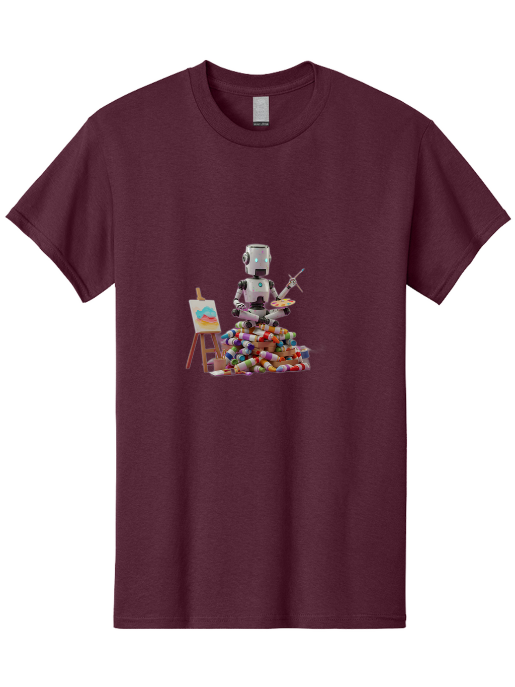 Robot-Painter Men'S Graphic Tee, 100% Cotton, Comfortable Casual Summer Wear, Machine Washable, Vintage Camera, Old Camera, Antique Camera, Black Camera, Classic Photography, Photography Equipment, Nostalgic Device, Film Camera, Camera Art Ban345