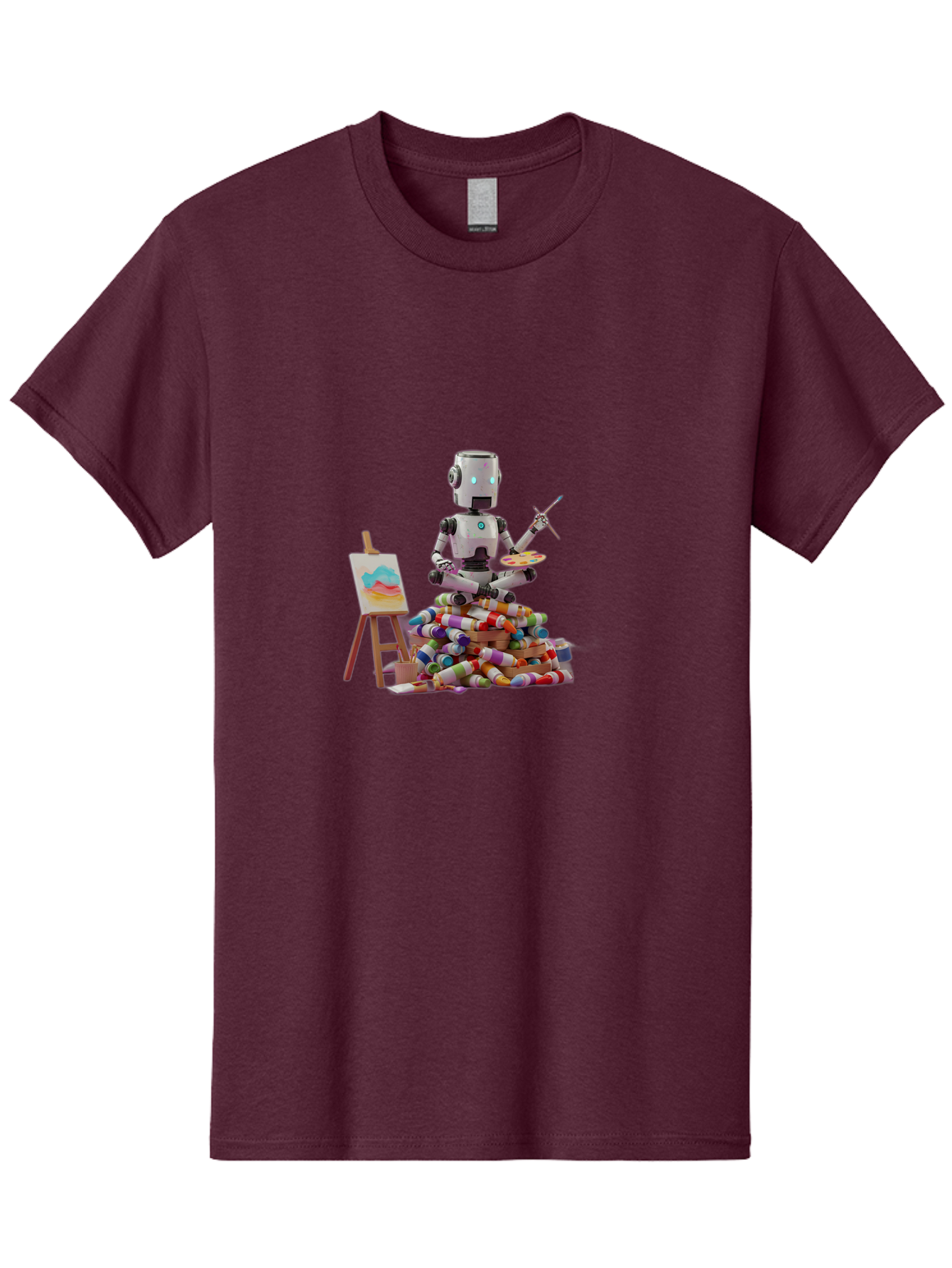 Robot-Painter Men'S Graphic Tee, 100% Cotton, Comfortable Casual Summer Wear, Machine Washable, Vintage Camera, Old Camera, Antique Camera, Black Camera, Classic Photography, Photography Equipment, Nostalgic Device, Film Camera, Camera Art Ban345