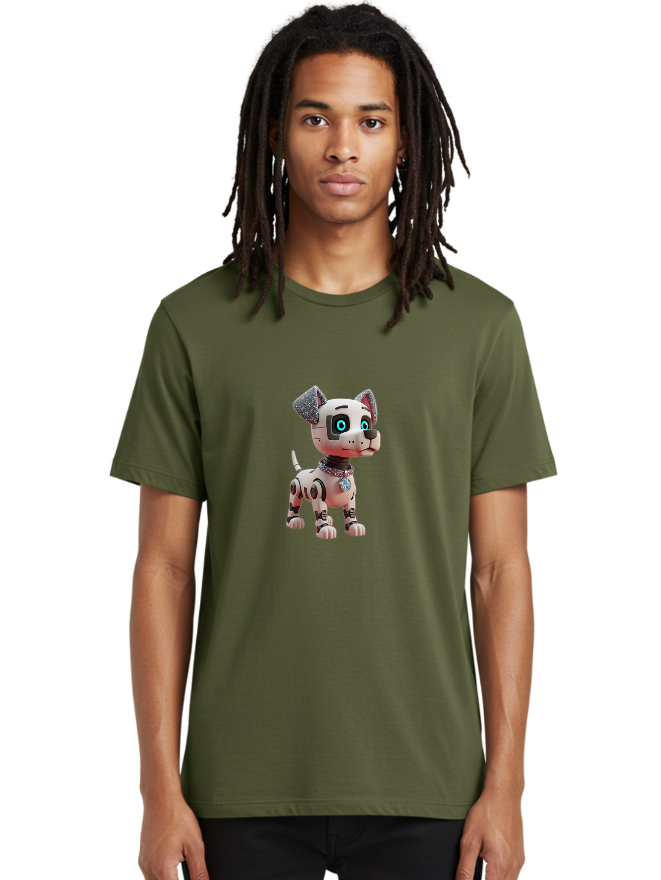 Robotic-Dog Men'S Graphic Tee, 100% Cotton, Comfortable Casual Summer Wear, Machine Washable, Vintage Camera, Old Camera, Antique Camera, Black Camera, Classic Photography, Photography Equipment, Nostalgic Device, Film Camera, Camera Art Ban354