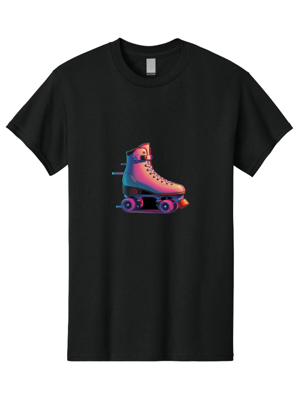 Roller-Skate-1 Men'S Graphic Tee, 100% Cotton, Comfortable Casual Summer Wear, Machine Washable, Vintage Camera, Old Camera, Antique Camera, Black Camera, Classic Photography, Photography Equipment, Nostalgic Device, Film Camera, Camera Art Ban357