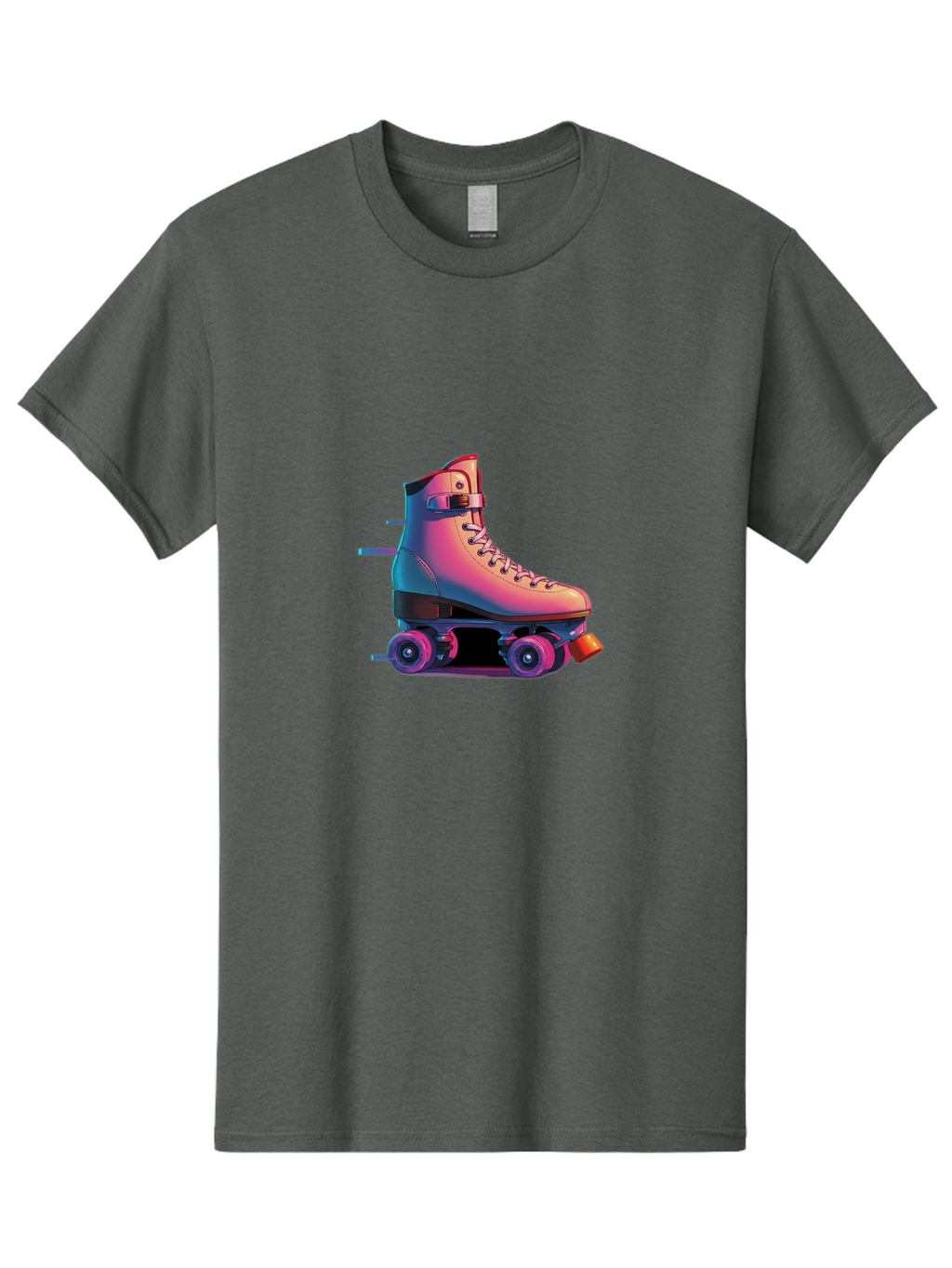 Roller-Skate-1 Men'S Graphic Tee, 100% Cotton, Comfortable Casual Summer Wear, Machine Washable, Vintage Camera, Old Camera, Antique Camera, Black Camera, Classic Photography, Photography Equipment, Nostalgic Device, Film Camera, Camera Art Ban357