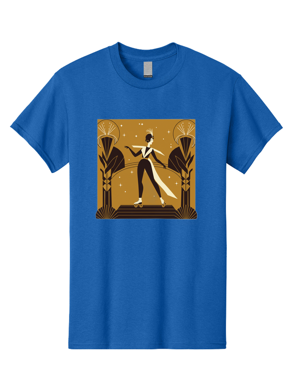Roller-Skater-Art-Deco-Style Men'S Graphic Tee, 100% Cotton, Comfortable Casual Summer Wear, Machine Washable, Vintage Camera, Old Camera, Antique Camera, Black Camera, Classic Photography, Photography Equipment, Nostalgic Device, Film Camera, Ban359