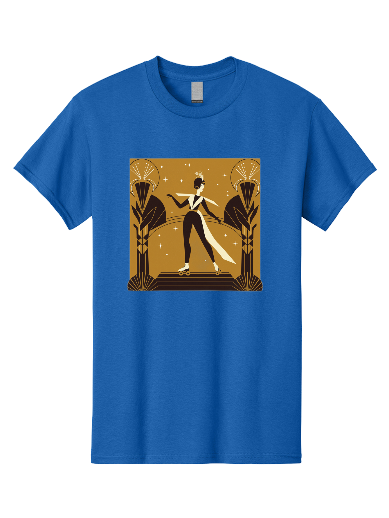 Roller-Skater-Art-Deco-Style Men'S Graphic Tee, 100% Cotton, Comfortable Casual Summer Wear, Machine Washable, Vintage Camera, Old Camera, Antique Camera, Black Camera, Classic Photography, Photography Equipment, Nostalgic Device, Film Camera, Ban359
