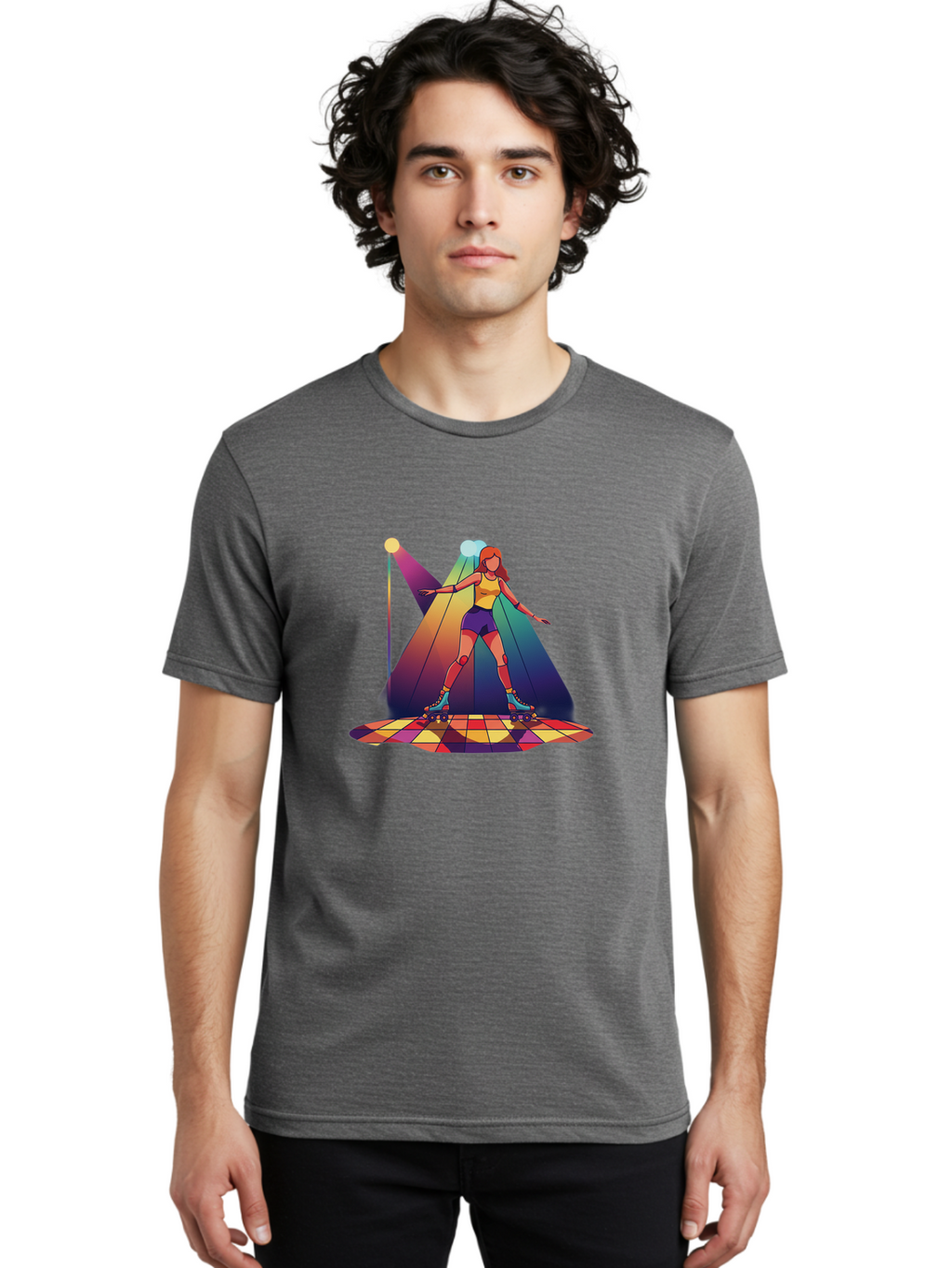 Roller-Skater Men'S Graphic Tee, 100% Cotton, Comfortable Casual Summer Wear, Machine Washable, Vintage Camera, Old Camera, Antique Camera, Black Camera, Classic Photography, Photography Equipment, Nostalgic Device, Film Camera, Camera Art Ban360