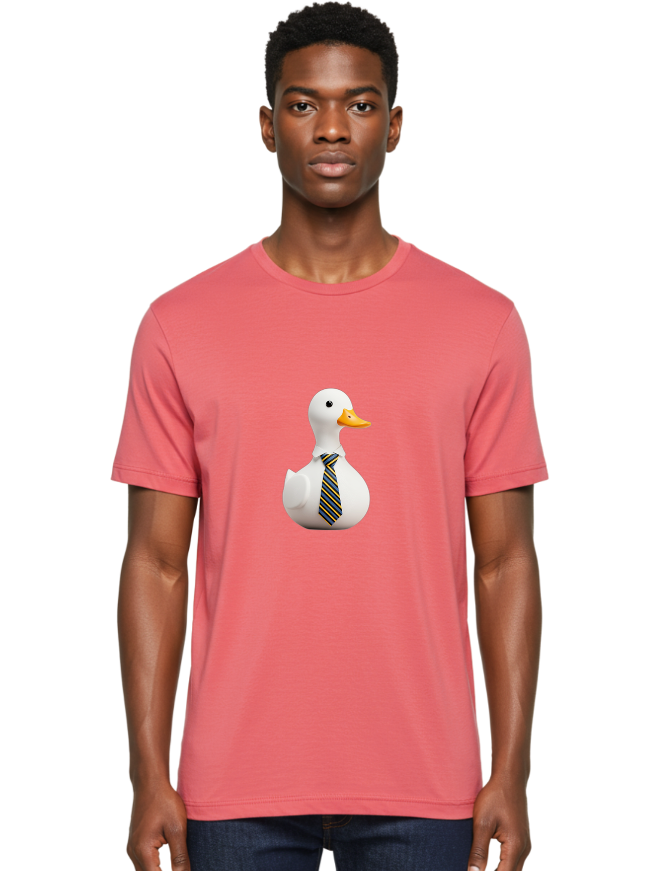 Rubber-Duck-In-Tie Men'S Graphic Tee, 100% Cotton, Comfortable Casual Summer Wear, Machine Washable, Vintage Camera, Old Camera, Antique Camera, Black Camera, Classic Photography, Photography Equipment, Nostalgic Device, Film Camera, Ban364