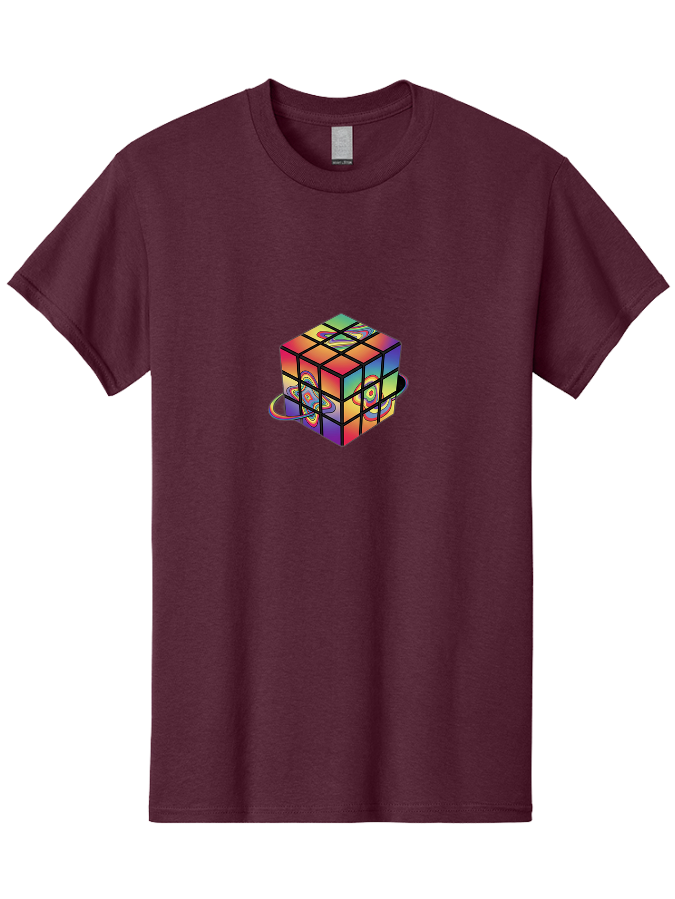Rubik-S-Cube-2 Men'S Graphic Tee, 100% Cotton, Comfortable Casual Summer Wear, Machine Washable, Vintage Camera, Old Camera, Antique Camera, Black Camera, Classic Photography, Photography Equipment, Nostalgic Device, Film Camera, Camera Art Ban367
