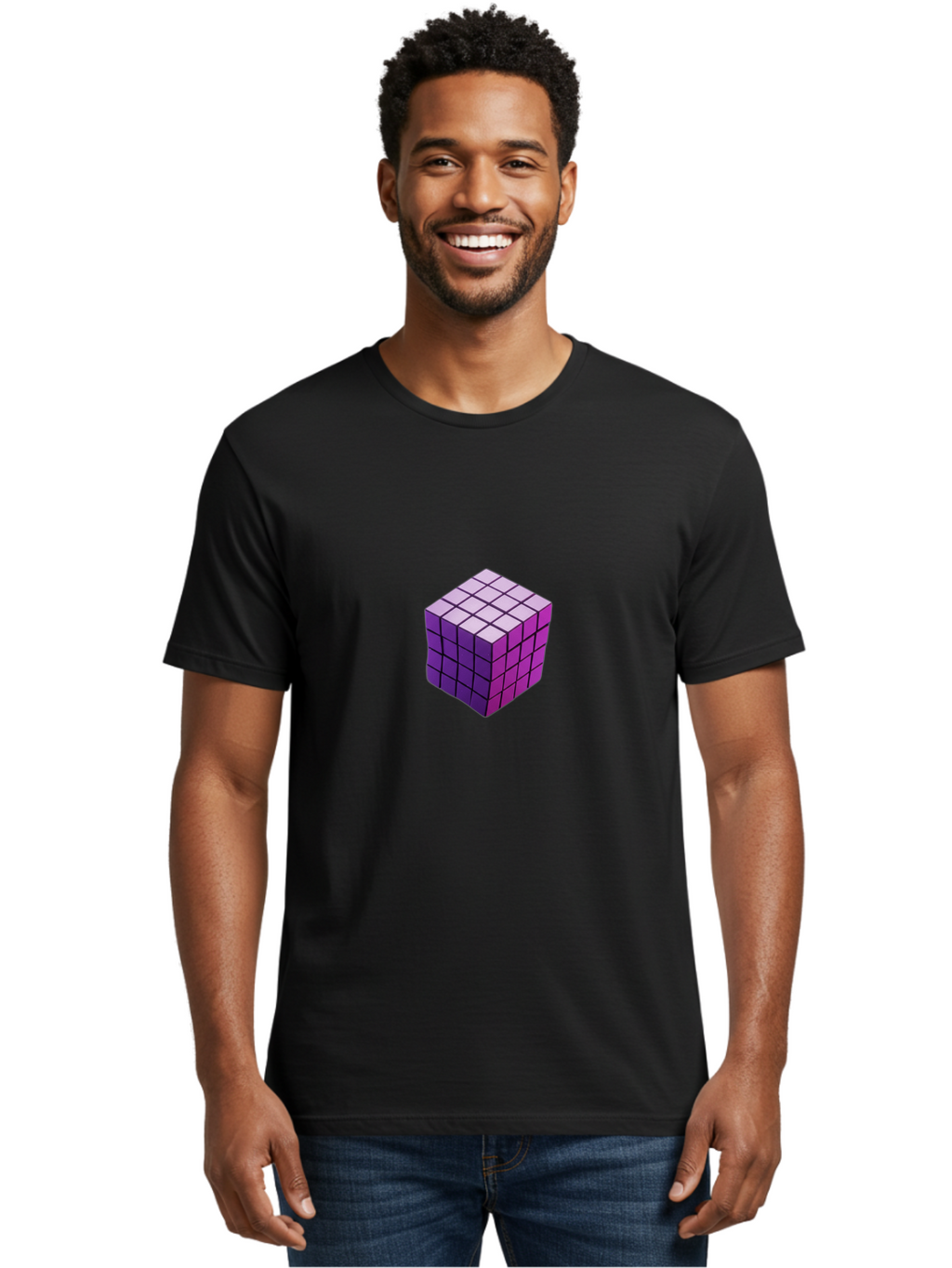 Rubik-S-Cube-3 Men'S Graphic Tee, 100% Cotton, Comfortable Casual Summer Wear, Machine Washable, Vintage Camera, Old Camera, Antique Camera, Black Camera, Classic Photography, Photography Equipment, Nostalgic Device, Film Camera, Camera Art Ban368