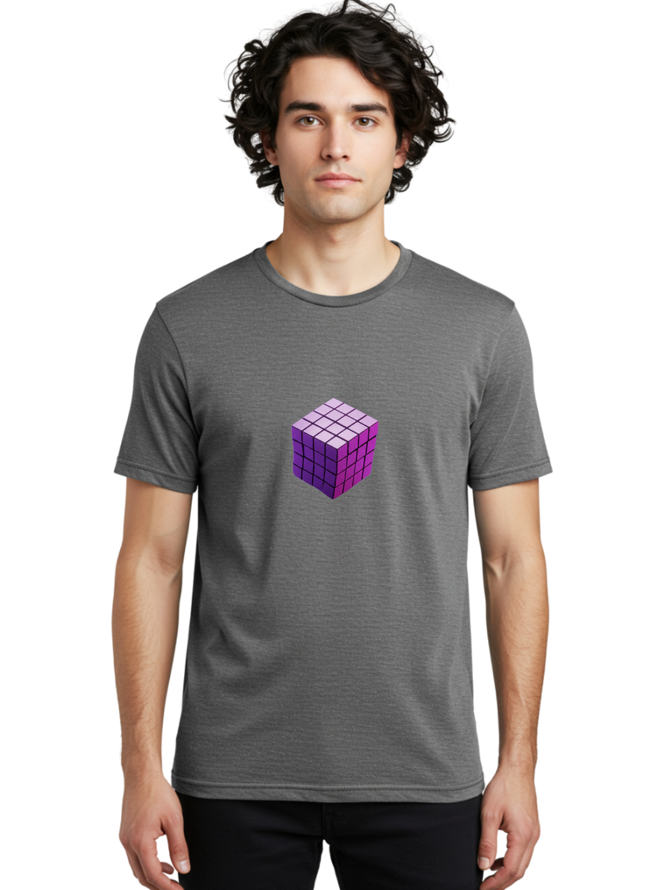 Rubik-S-Cube-3 Men'S Graphic Tee, 100% Cotton, Comfortable Casual Summer Wear, Machine Washable, Vintage Camera, Old Camera, Antique Camera, Black Camera, Classic Photography, Photography Equipment, Nostalgic Device, Film Camera, Camera Art Ban368