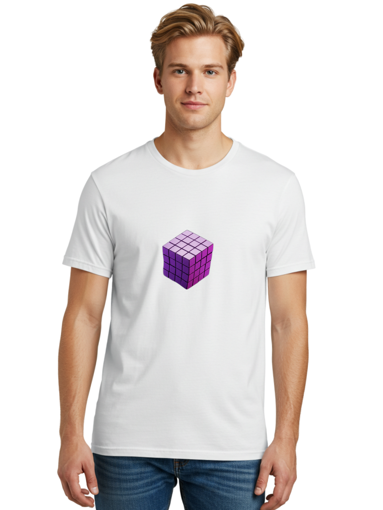 Rubik-S-Cube-3 Men'S Graphic Tee, 100% Cotton, Comfortable Casual Summer Wear, Machine Washable, Vintage Camera, Old Camera, Antique Camera, Black Camera, Classic Photography, Photography Equipment, Nostalgic Device, Film Camera, Camera Art Ban368