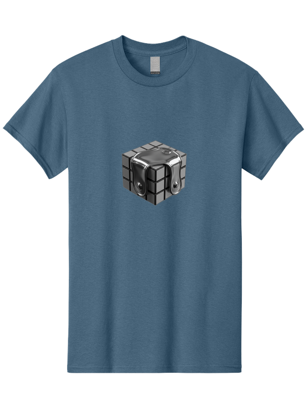 Rubik-S-Cube-5 Men'S Graphic Tee, 100% Cotton, Comfortable Casual Summer Wear, Machine Washable, Vintage Camera, Old Camera, Antique Camera, Black Camera, Classic Photography, Photography Equipment, Nostalgic Device, Film Camera, Camera Art Ban370