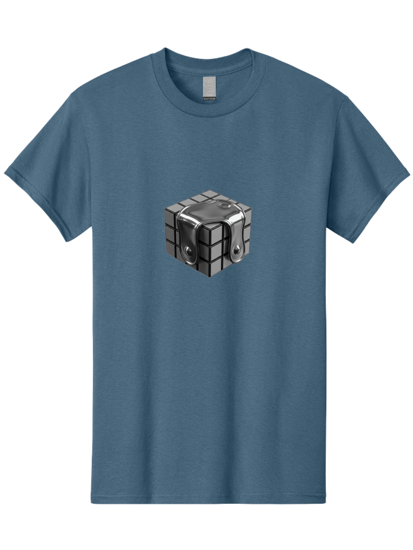 Rubik-S-Cube-5 Men'S Graphic Tee, 100% Cotton, Comfortable Casual Summer Wear, Machine Washable, Vintage Camera, Old Camera, Antique Camera, Black Camera, Classic Photography, Photography Equipment, Nostalgic Device, Film Camera, Camera Art Ban370