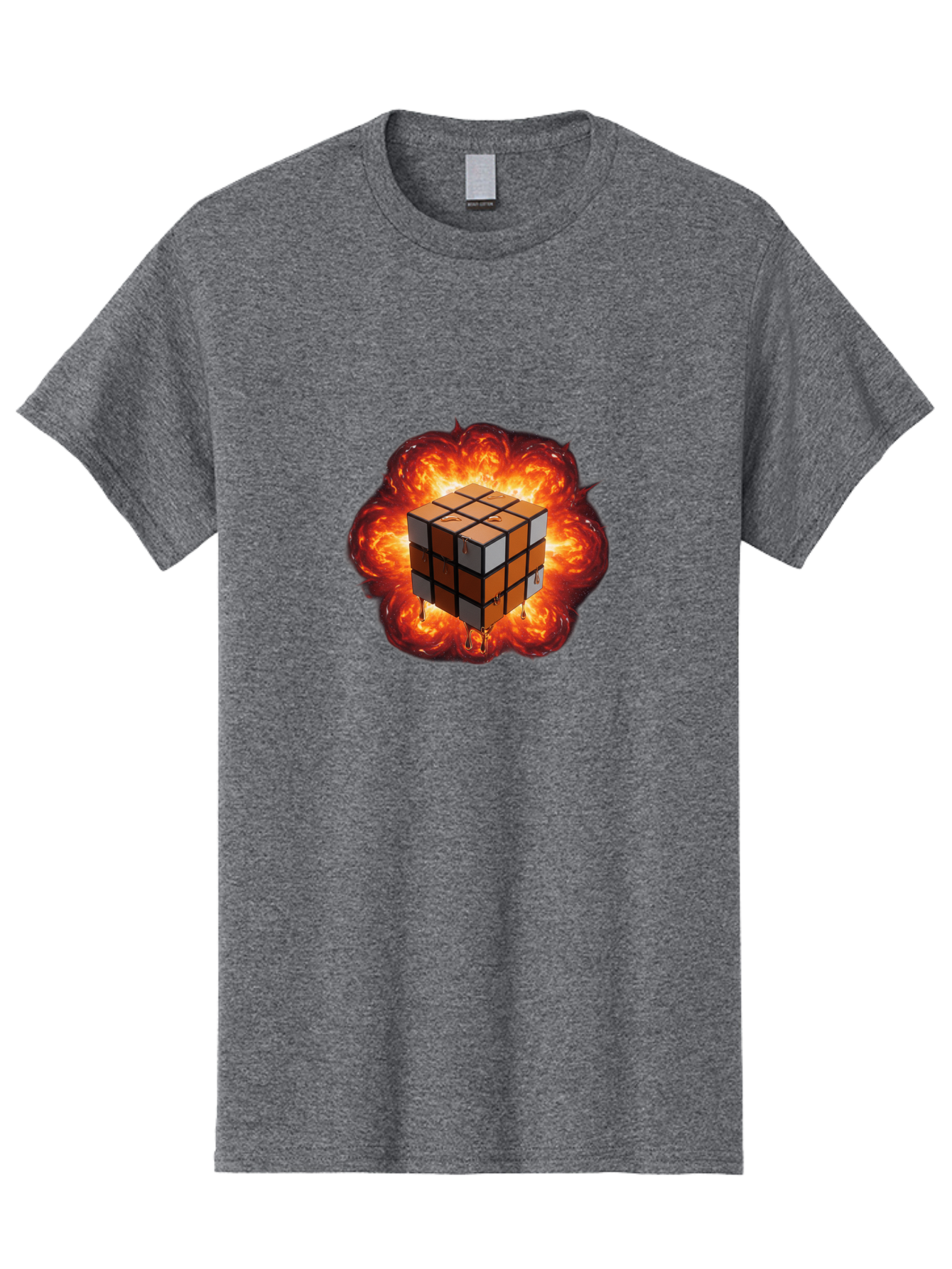 Rubik-S-Cube-8 Men'S Graphic Tee, 100% Cotton, Comfortable Casual Summer Wear, Machine Washable, Vintage Camera, Old Camera, Antique Camera, Black Camera, Classic Photography, Photography Equipment, Nostalgic Device, Film Camera, Camera Art Ban373