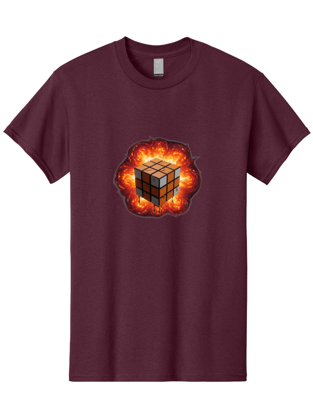 Rubik-S-Cube-8 Men'S Graphic Tee, 100% Cotton, Comfortable Casual Summer Wear, Machine Washable, Vintage Camera, Old Camera, Antique Camera, Black Camera, Classic Photography, Photography Equipment, Nostalgic Device, Film Camera, Camera Art Ban373
