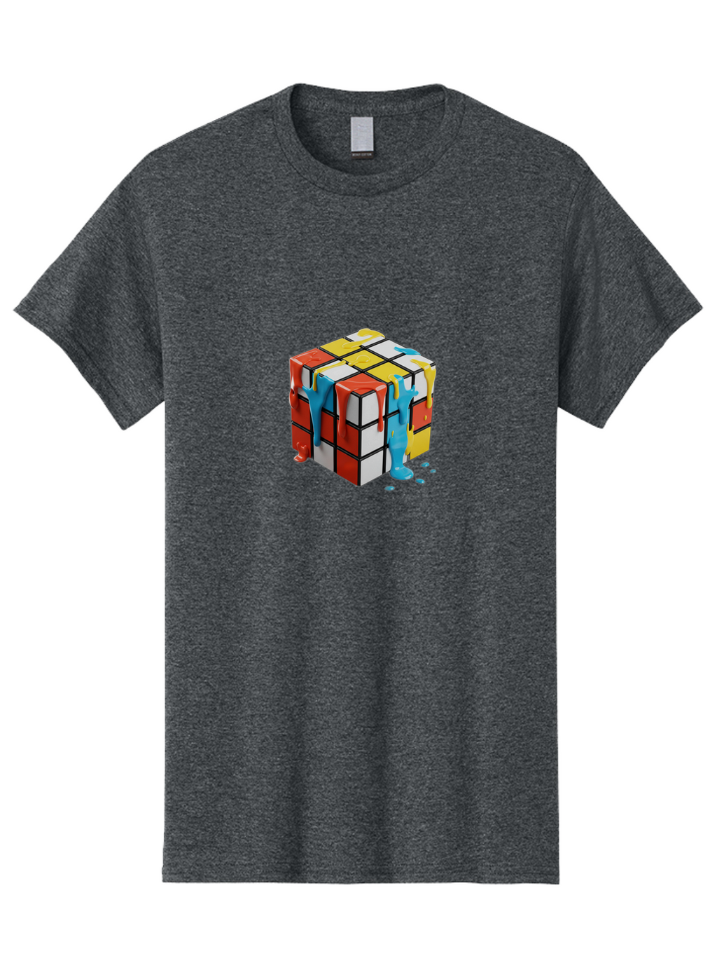 Rubik-S-Cube Men'S Graphic Tee, 100% Cotton, Comfortable Casual Summer Wear, Machine Washable, Vintage Camera, Old Camera, Antique Camera, Black Camera, Classic Photography, Photography Equipment, Nostalgic Device, Film Camera, Camera Art Ban378