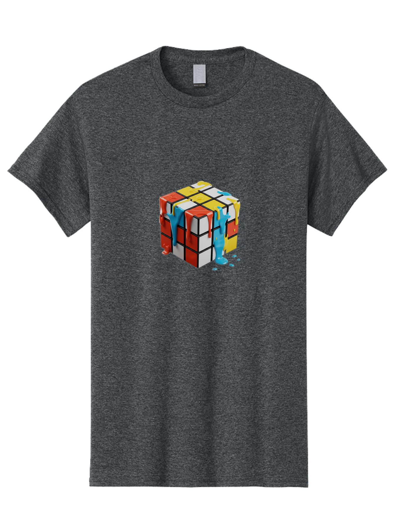 Rubik-S-Cube Men'S Graphic Tee, 100% Cotton, Comfortable Casual Summer Wear, Machine Washable, Vintage Camera, Old Camera, Antique Camera, Black Camera, Classic Photography, Photography Equipment, Nostalgic Device, Film Camera, Camera Art Ban378