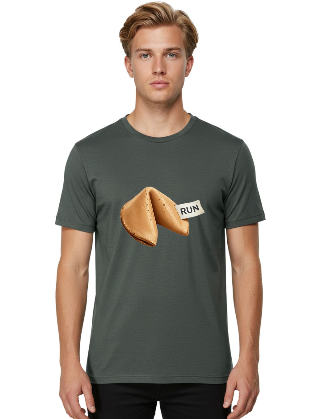 Run-Fortune-Cookie Men'S Graphic Tee, 100% Cotton, Comfortable Casual Summer Wear, Machine Washable, Vintage Camera, Old Camera, Antique Camera, Black Camera, Classic Photography, Photography Equipment, Nostalgic Device, Film Camera, Ban380