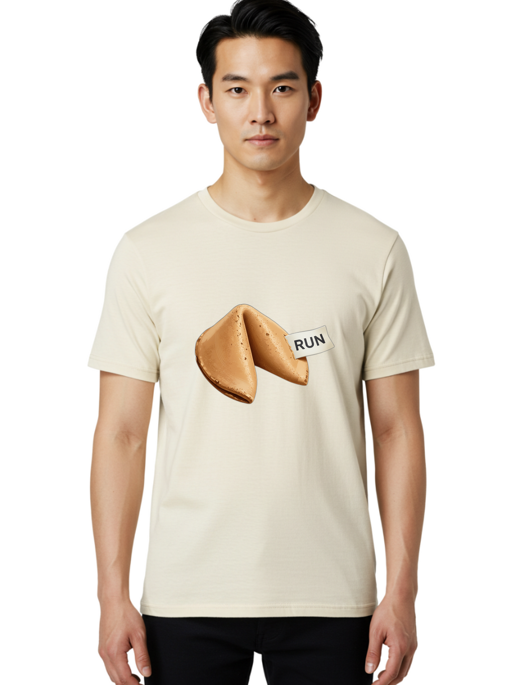 Run-Fortune-Cookie Men'S Graphic Tee, 100% Cotton, Comfortable Casual Summer Wear, Machine Washable, Vintage Camera, Old Camera, Antique Camera, Black Camera, Classic Photography, Photography Equipment, Nostalgic Device, Film Camera, Ban380