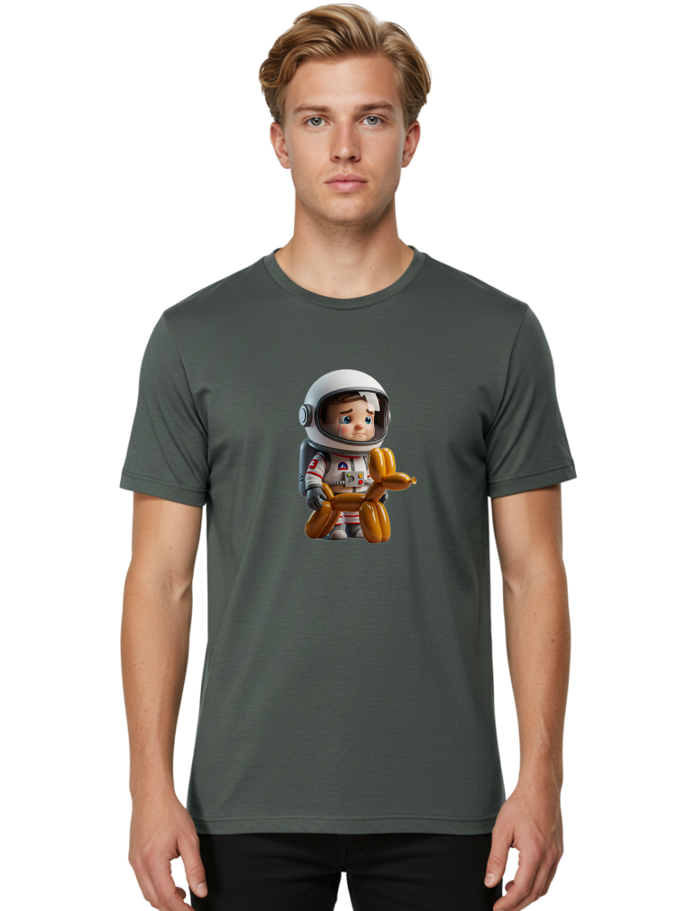 Sad-Astronaut-Boy Men'S Graphic Tee, 100% Cotton, Comfortable Casual Summer Wear, Machine Washable, Vintage Camera, Old Camera, Antique Camera, Black Camera, Classic Photography, Photography Equipment, Nostalgic Device, Film Camera, Camera Art Ban388