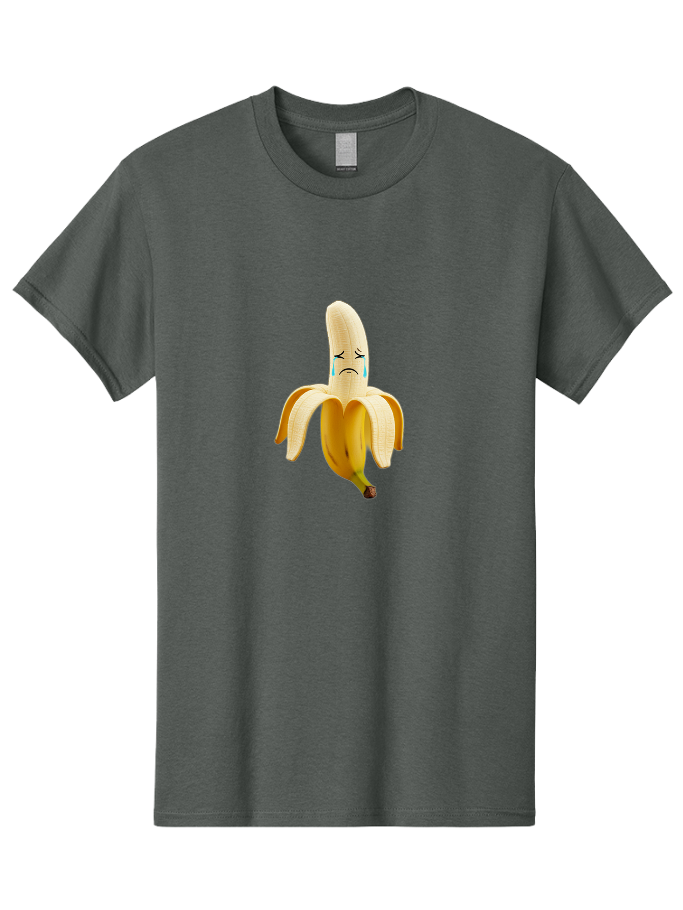 Sad-Banana-5 Men'S Graphic Tee, 100% Cotton, Comfortable Casual Summer Wear, Machine Washable, Vintage Camera, Old Camera, Antique Camera, Black Camera, Classic Photography, Photography Equipment, Nostalgic Device, Film Camera, Camera Art Ban393
