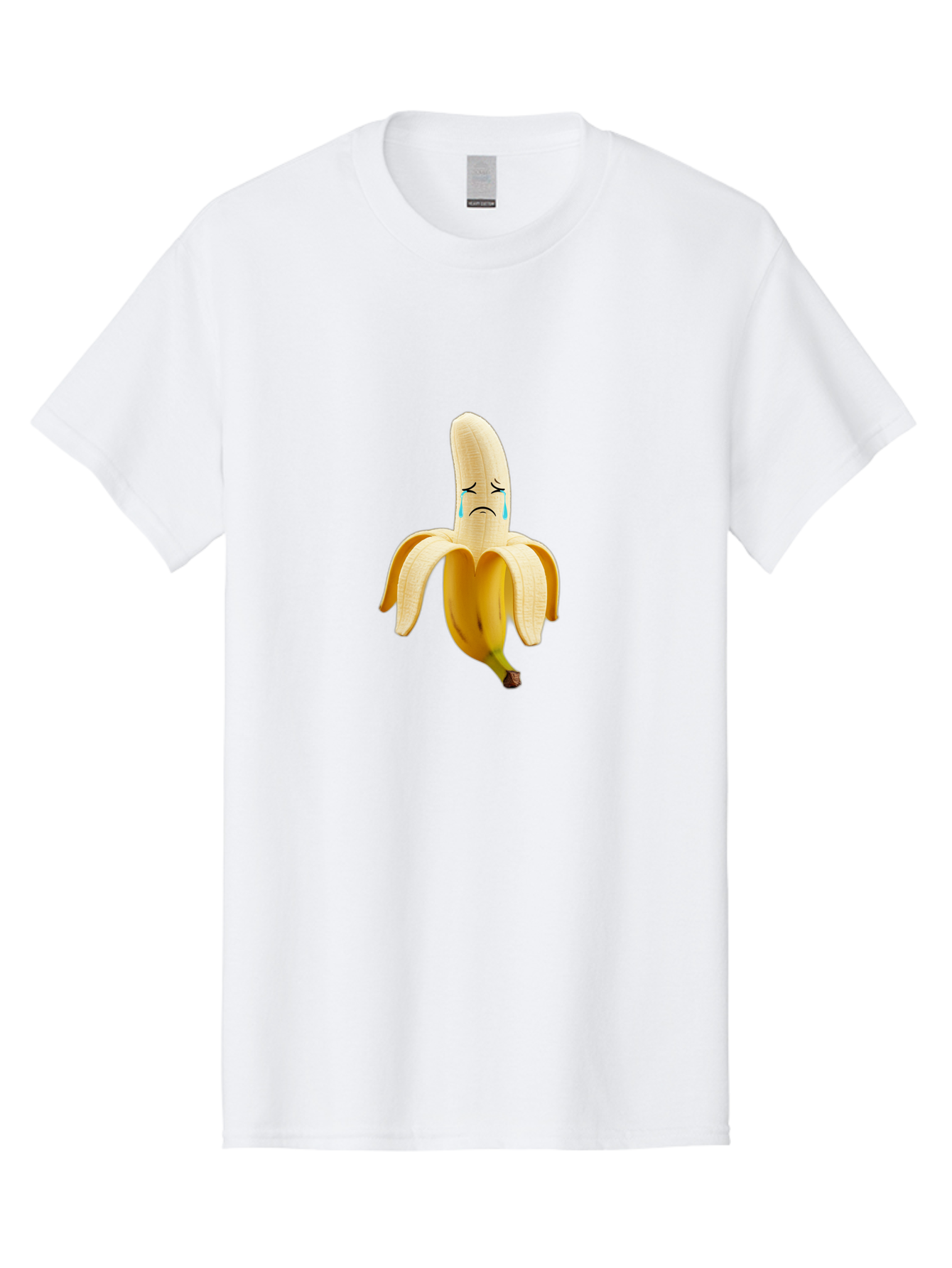 Sad-Banana-5 Men'S Graphic Tee, 100% Cotton, Comfortable Casual Summer Wear, Machine Washable, Vintage Camera, Old Camera, Antique Camera, Black Camera, Classic Photography, Photography Equipment, Nostalgic Device, Film Camera, Camera Art Ban393