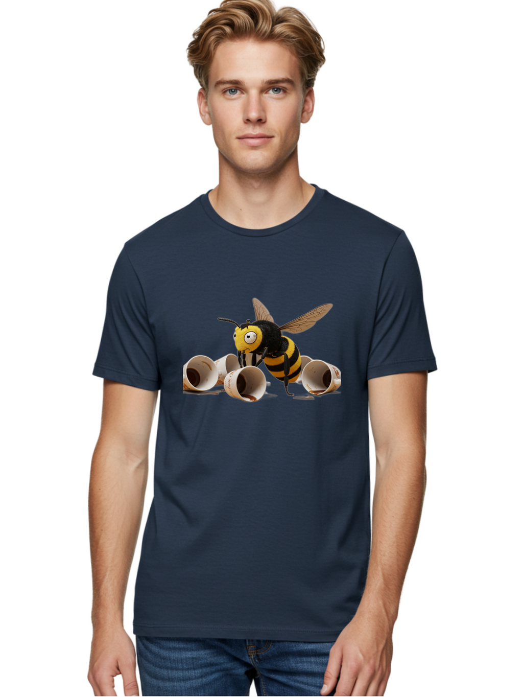 Sad-Bee Men'S Graphic Tee, 100% Cotton, Comfortable Casual Summer Wear, Machine Washable, Vintage Camera, Old Camera, Antique Camera, Black Camera, Classic Photography, Photography Equipment, Nostalgic Device, Film Camera, Camera Art Ban395