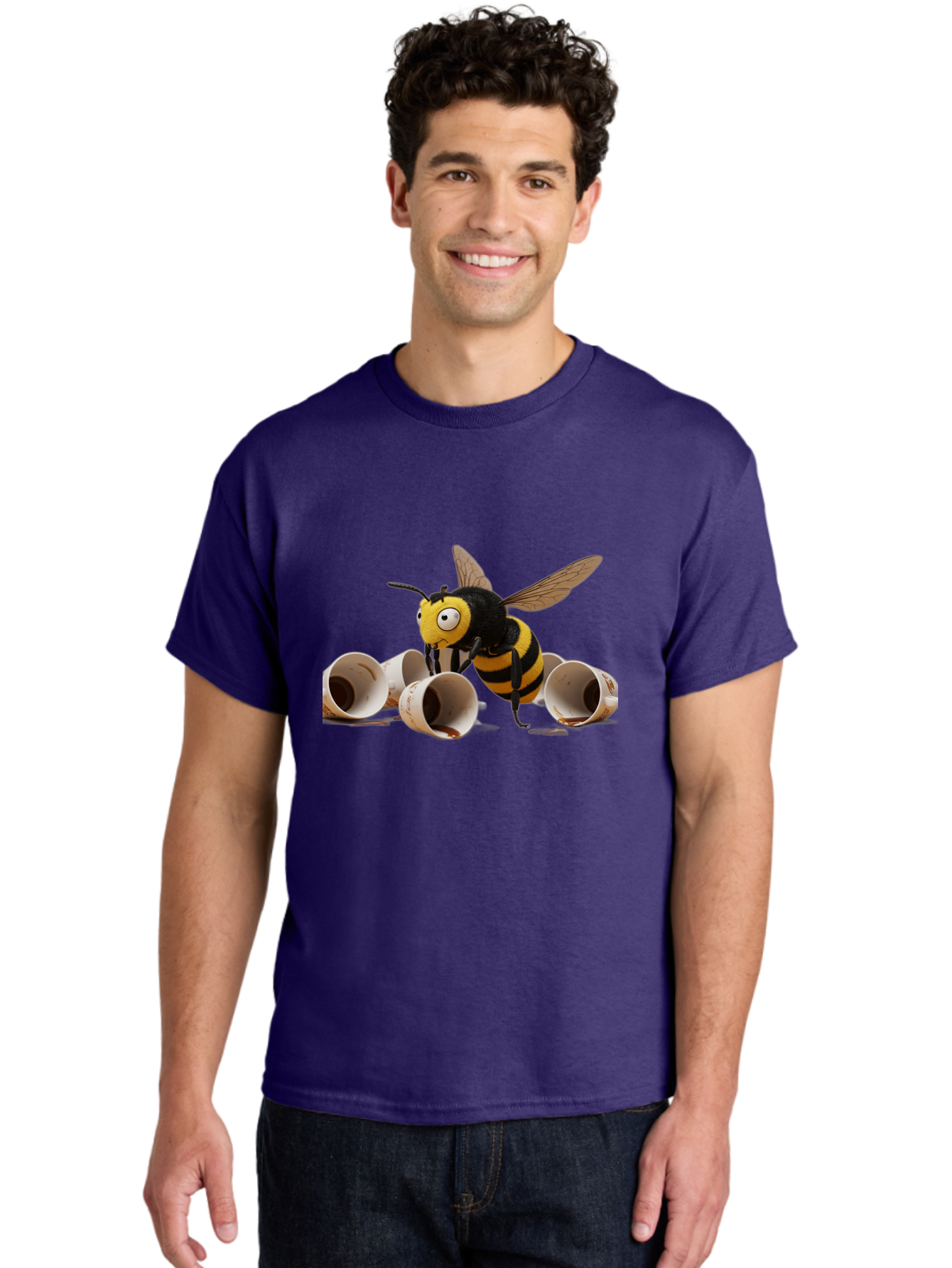 Sad-Bee Men'S Graphic Tee, 100% Cotton, Comfortable Casual Summer Wear, Machine Washable, Vintage Camera, Old Camera, Antique Camera, Black Camera, Classic Photography, Photography Equipment, Nostalgic Device, Film Camera, Camera Art Ban395