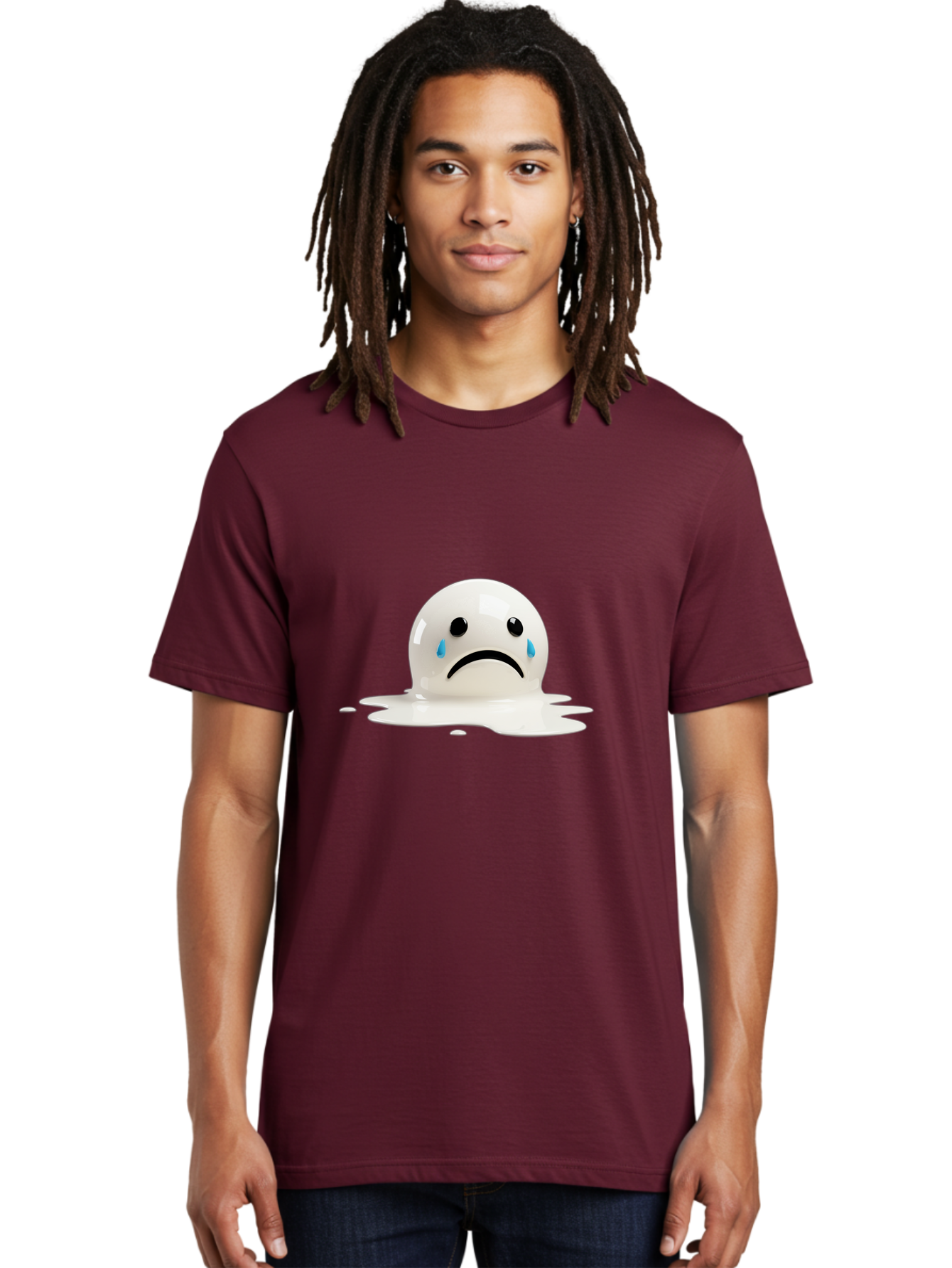Sad-Emoji-Milk Men'S Graphic Tee, 100% Cotton, Comfortable Casual Summer Wear, Machine Washable, Vintage Camera, Old Camera, Antique Camera, Black Camera, Classic Photography, Photography Equipment, Nostalgic Device, Film Camera, Camera Art Ban399