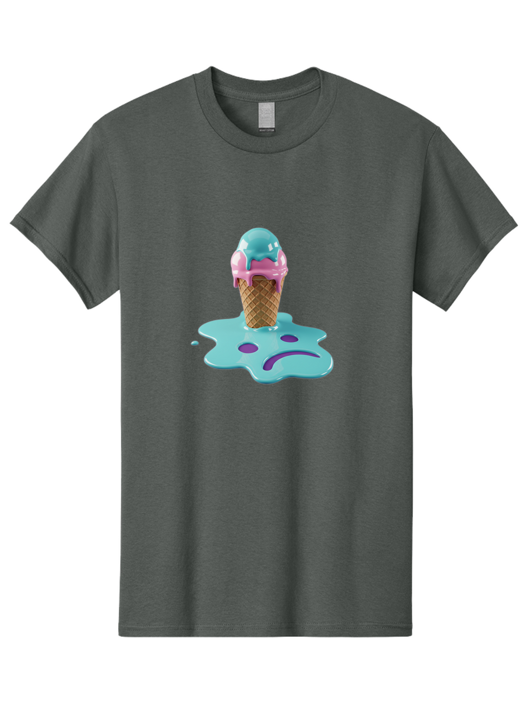 Sad-Ice-Cream Men'S Graphic Tee, 100% Cotton, Comfortable Casual Summer Wear, Machine Washable, Vintage Camera, Old Camera, Antique Camera, Black Camera, Classic Photography, Photography Equipment, Nostalgic Device, Film Camera, Camera Art Ban401