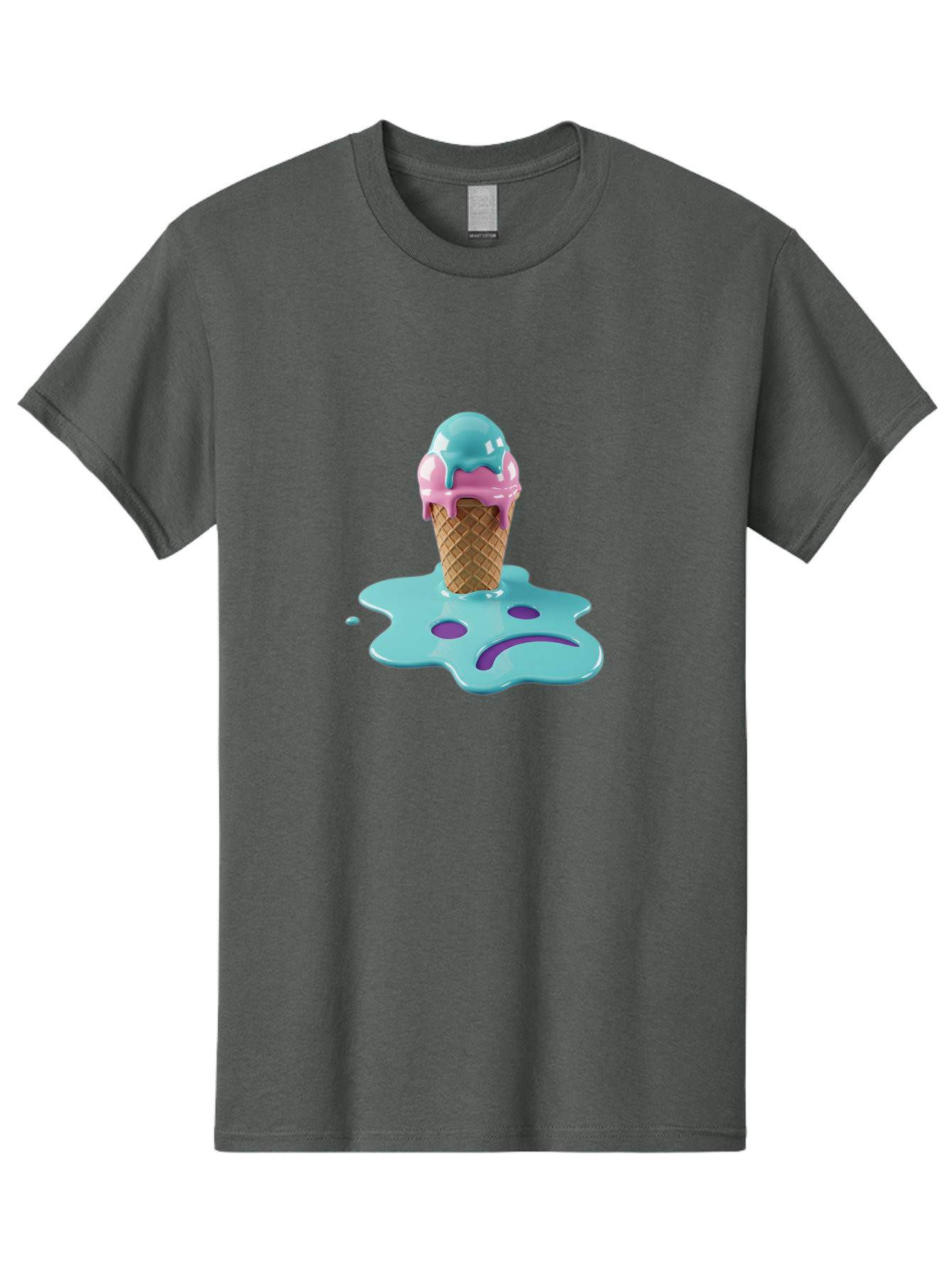 Sad-Ice-Cream Men'S Graphic Tee, 100% Cotton, Comfortable Casual Summer Wear, Machine Washable, Vintage Camera, Old Camera, Antique Camera, Black Camera, Classic Photography, Photography Equipment, Nostalgic Device, Film Camera, Camera Art Ban401
